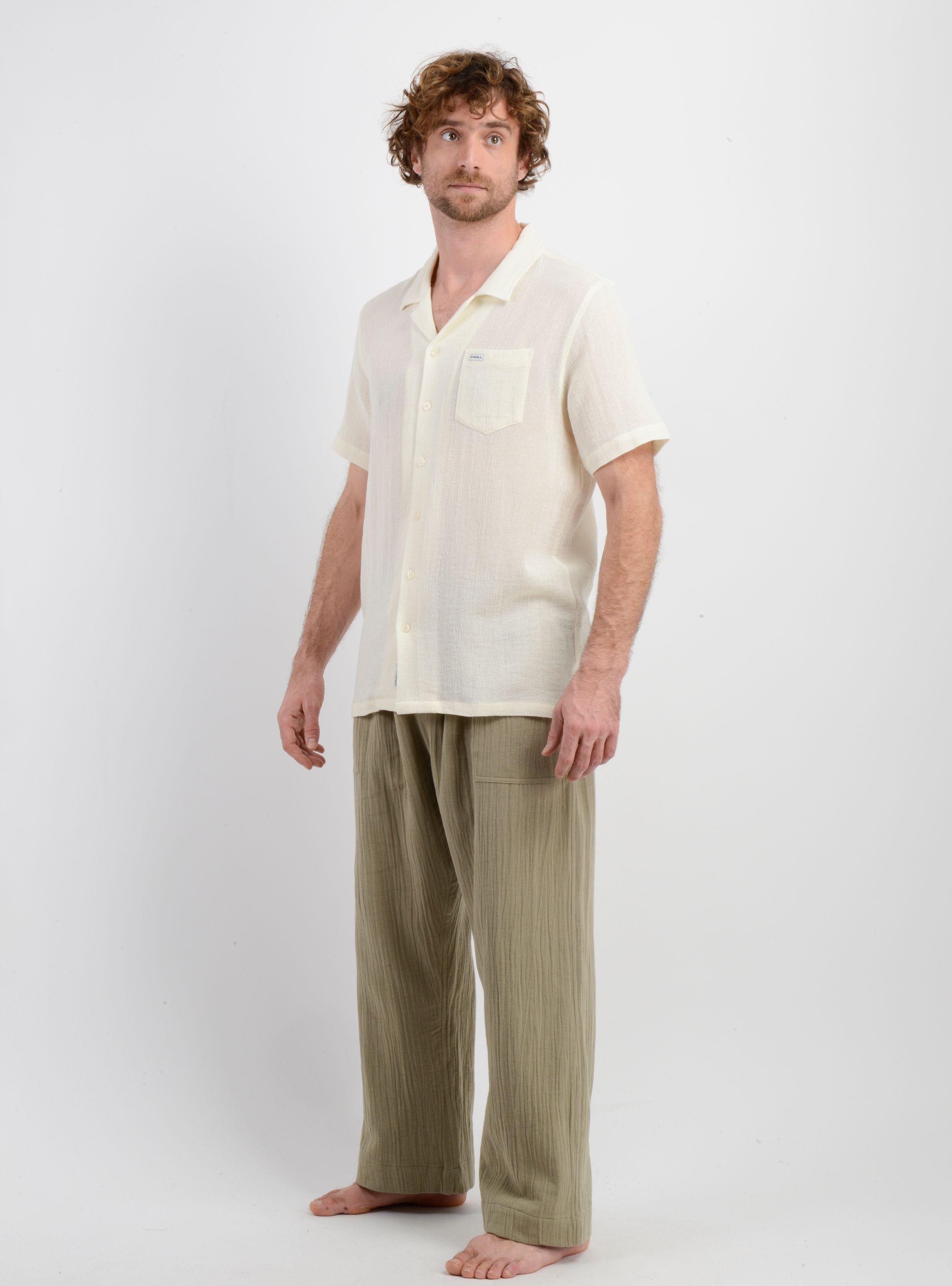 CAMISA MANGA CORTA TAME BEIGE CLARO-2
