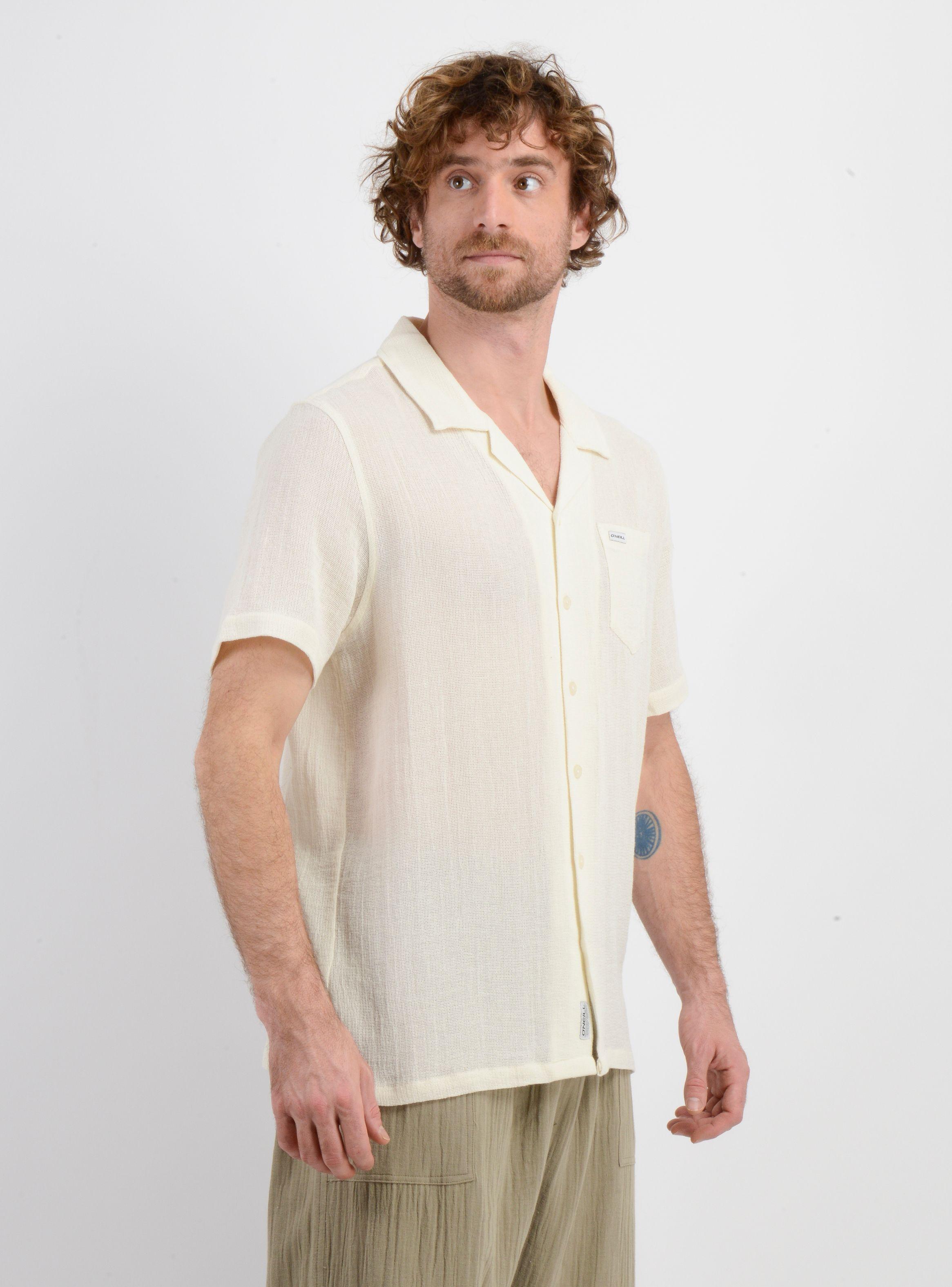 CAMISA MANGA CORTA TAME BEIGE CLARO-3