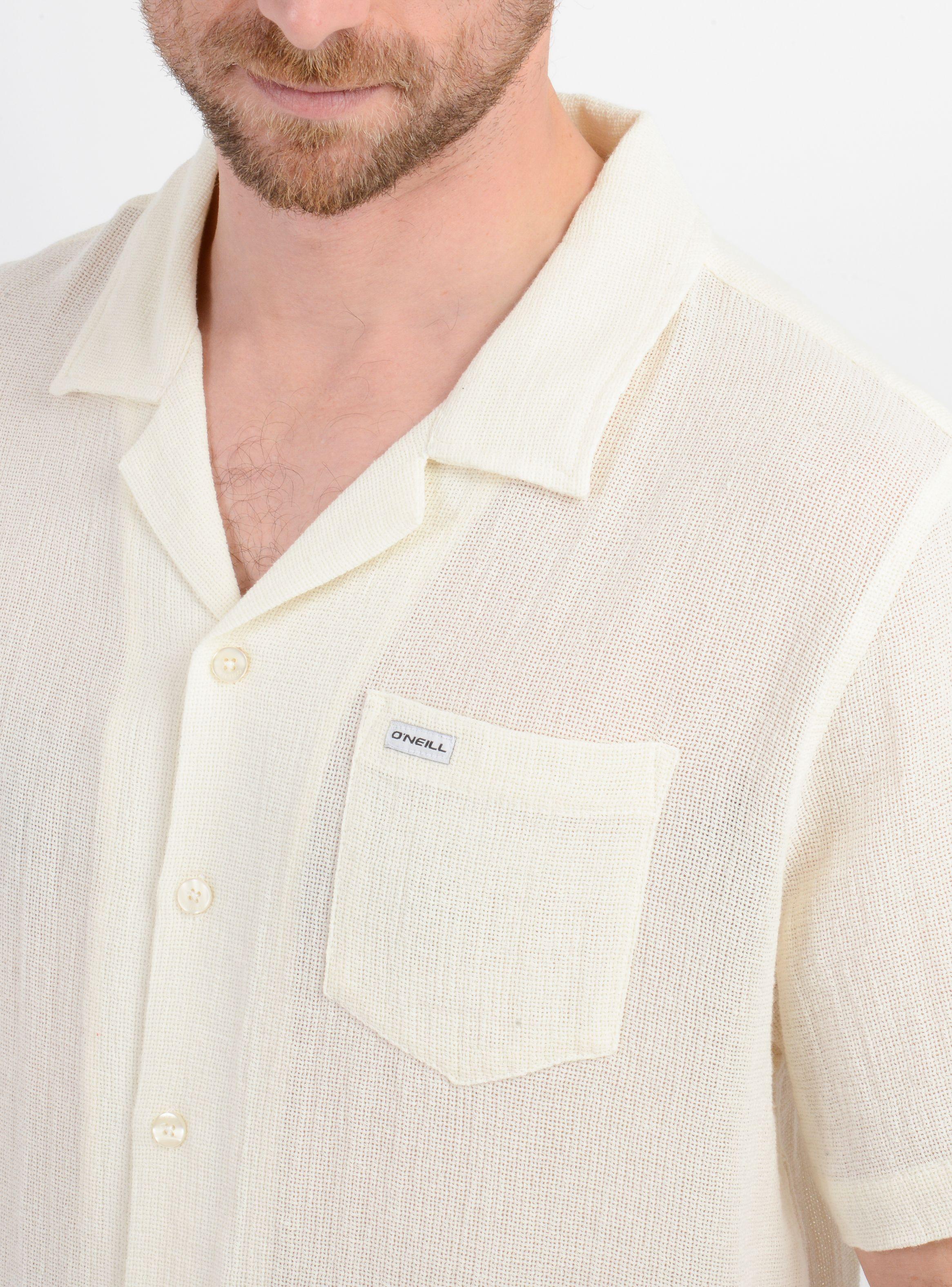 CAMISA MANGA CORTA TAME BEIGE CLARO-4