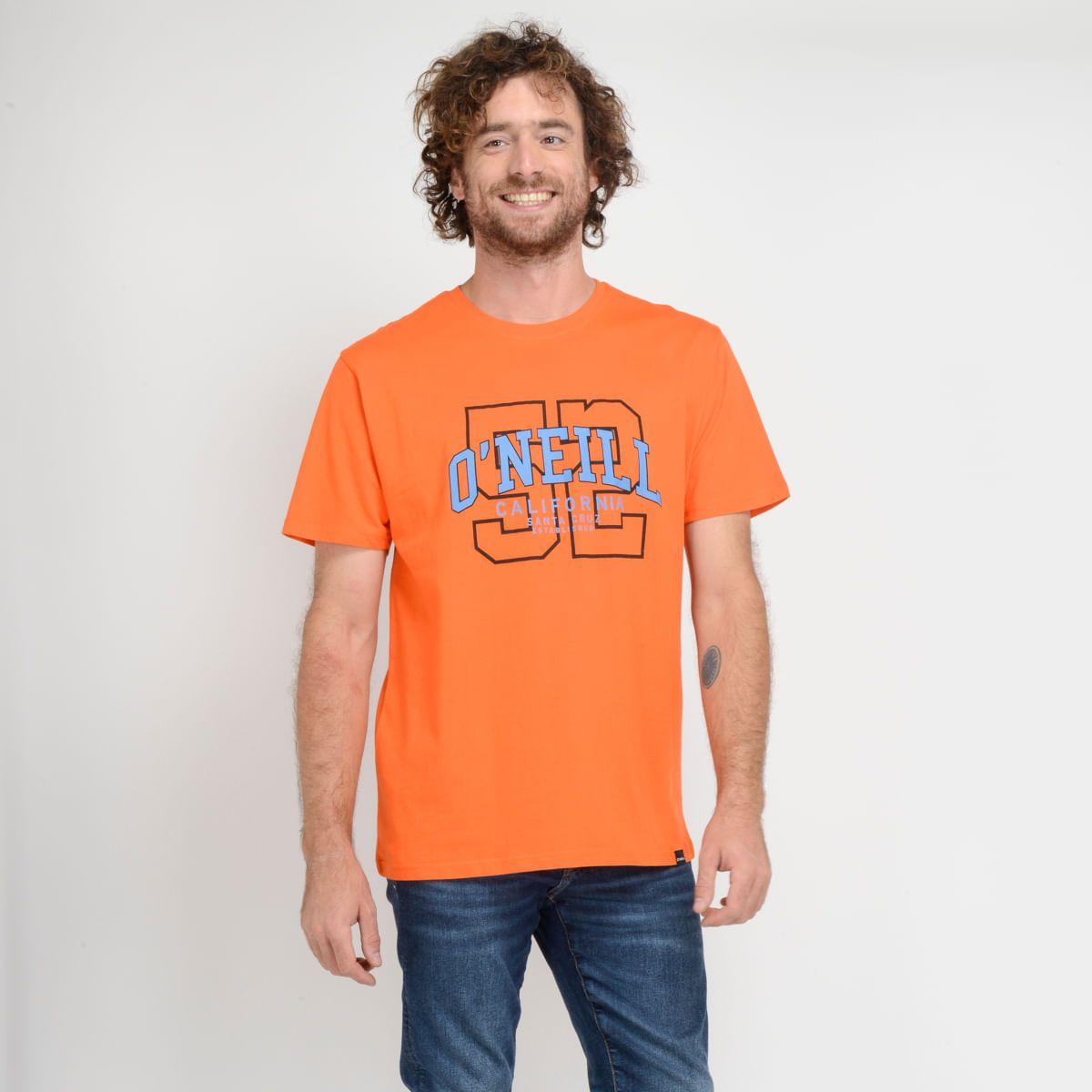 POLERA MANGA CORTA - I23HO065005 NARANJO-0