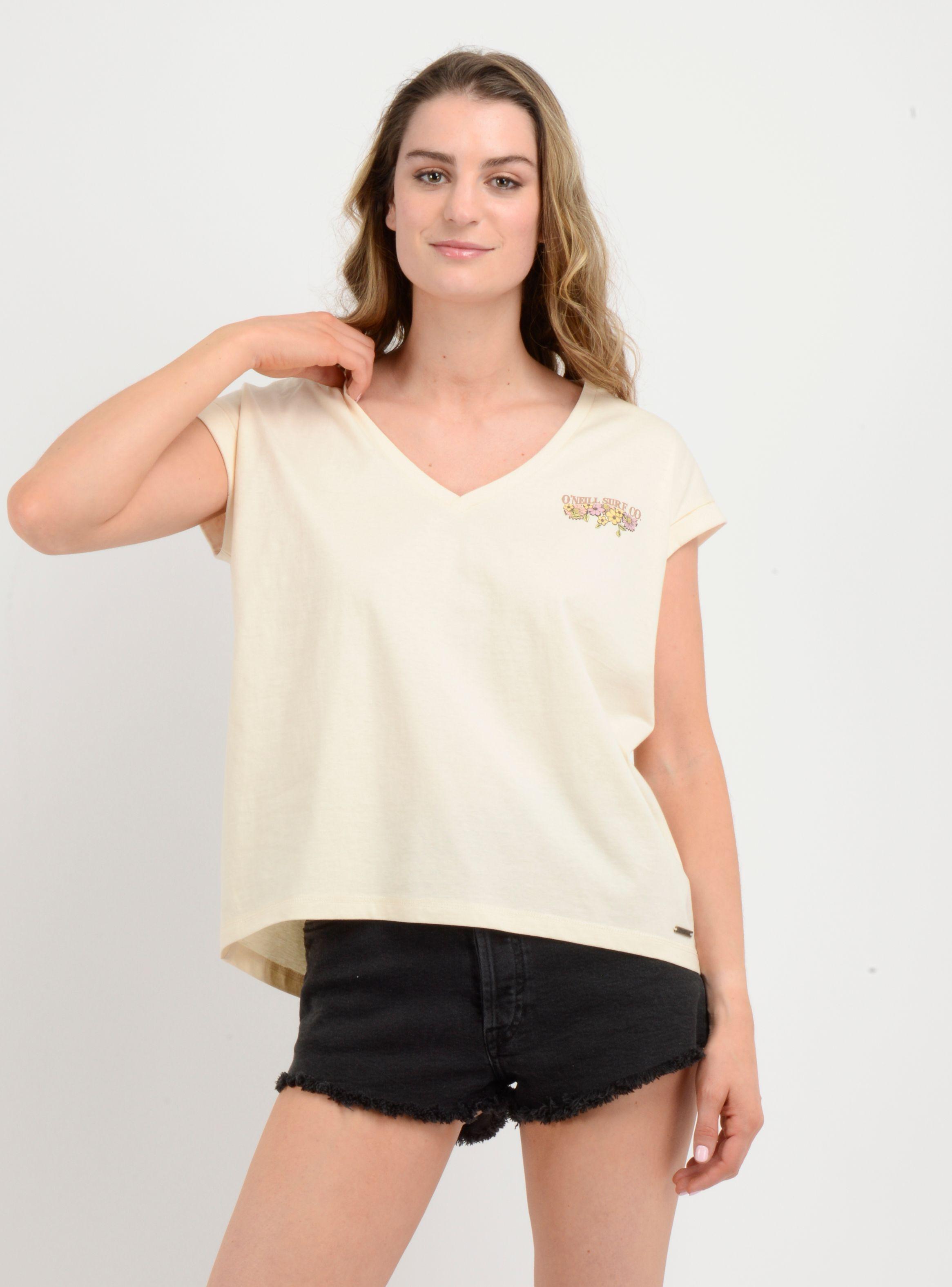 POLERA MANGA CORTA SUGAR T-SHIRT  BEIGE CLARO-3