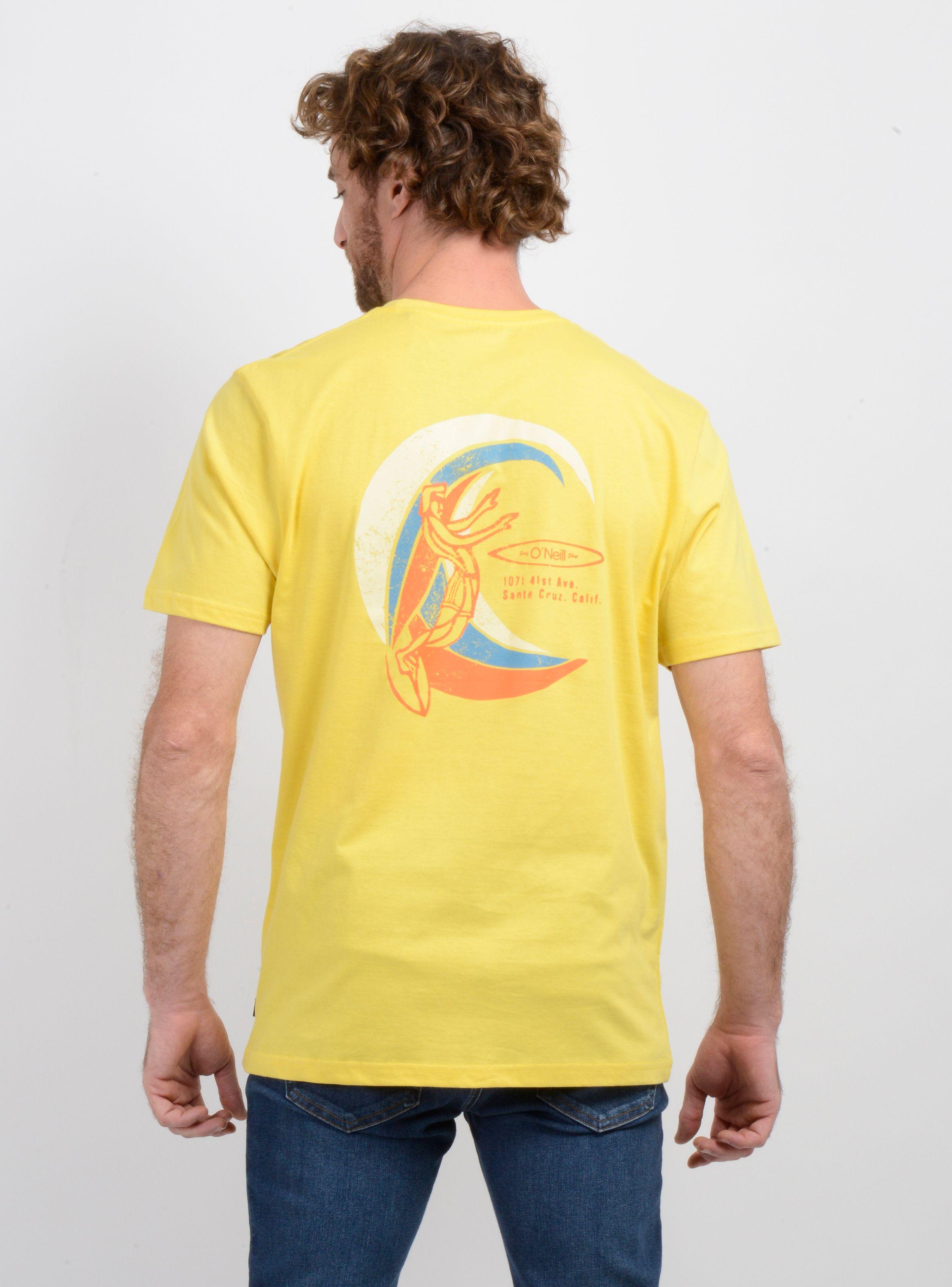 POLERA MANGA CORTA ORIGINALS VINTAGE AMARILLO-1