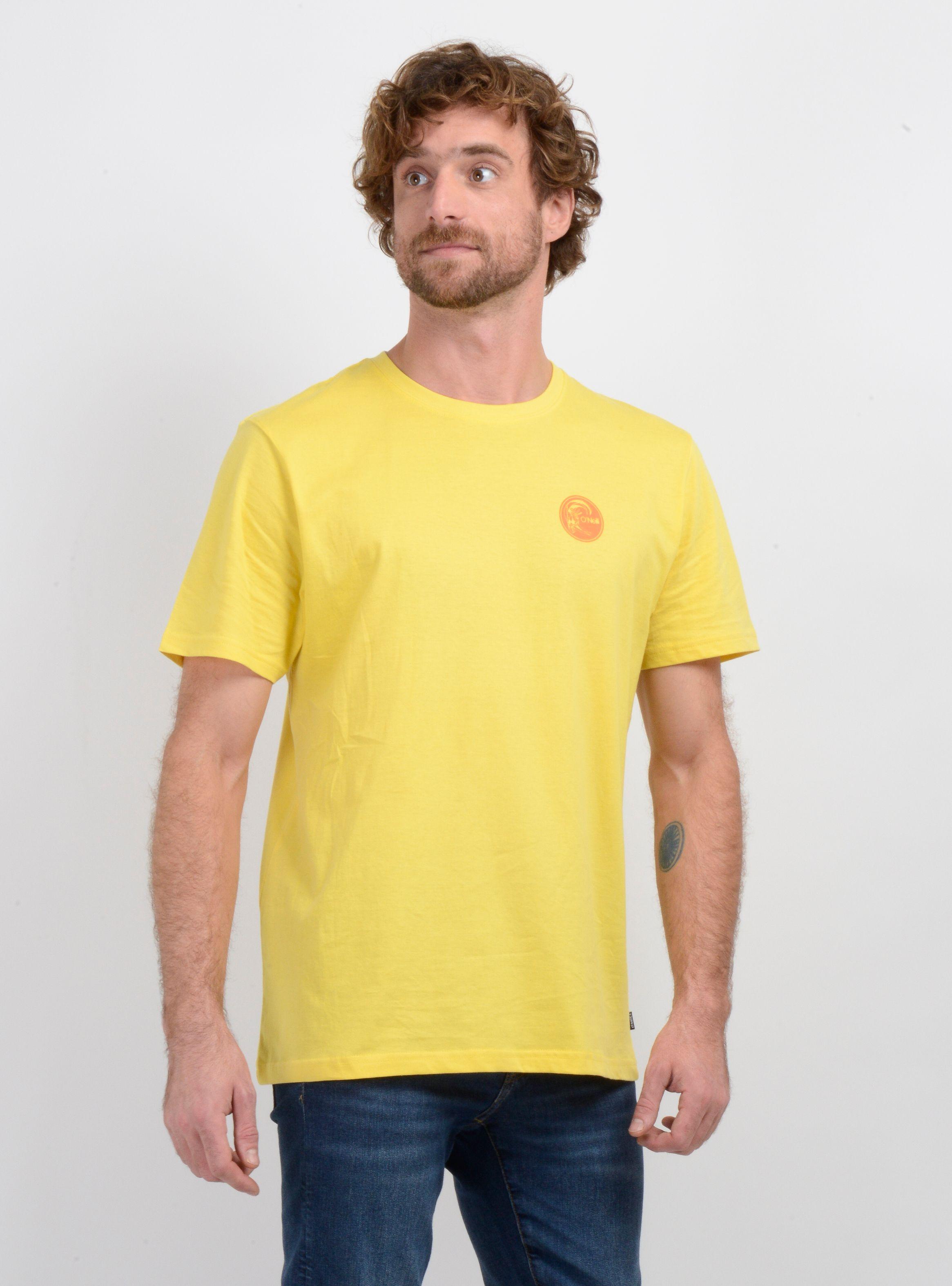 POLERA MANGA CORTA ORIGINALS VINTAGE AMARILLO-3