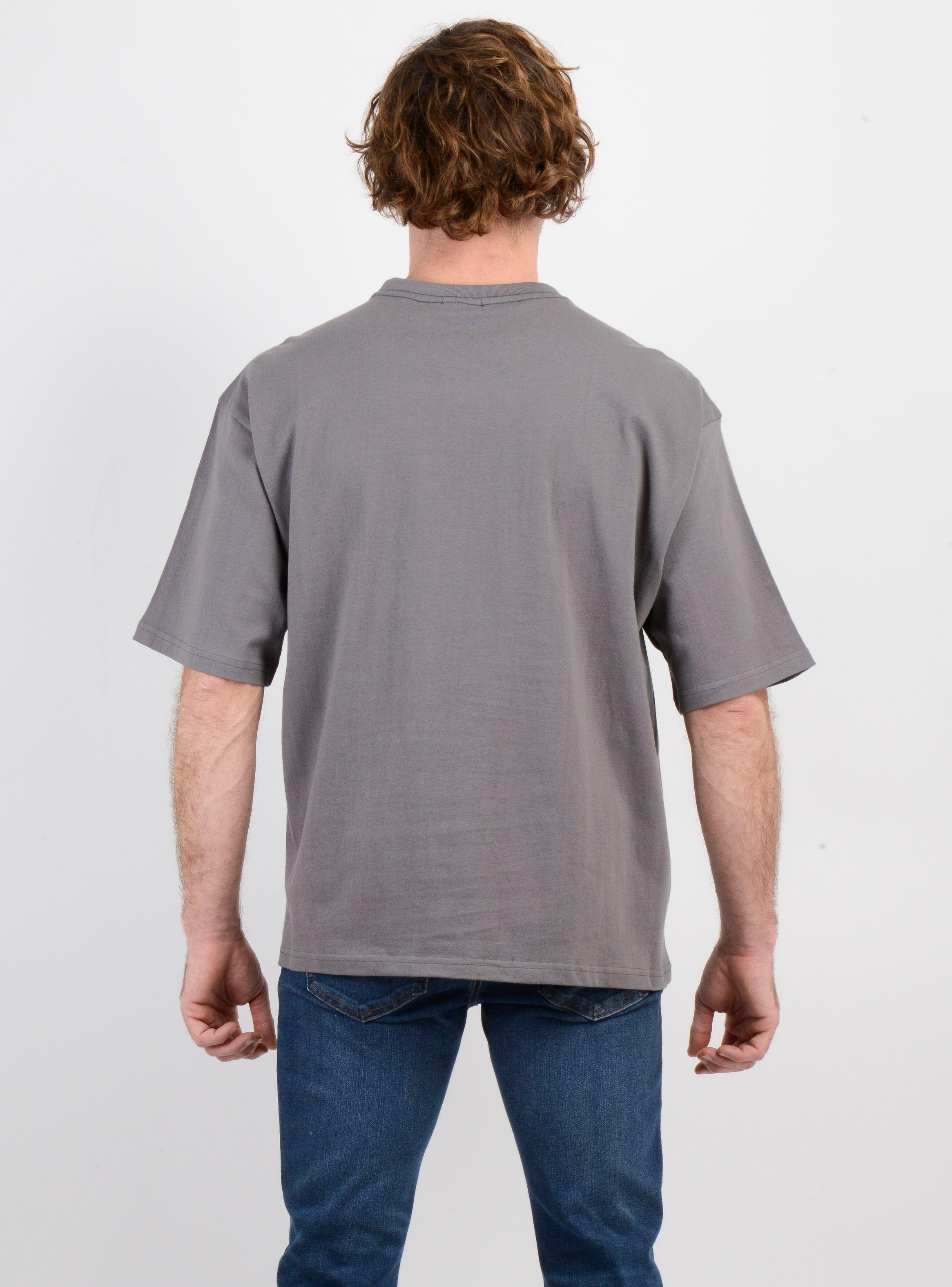 POLERA MANGA CORTA HIGHWAY GRIS OSCURO-1