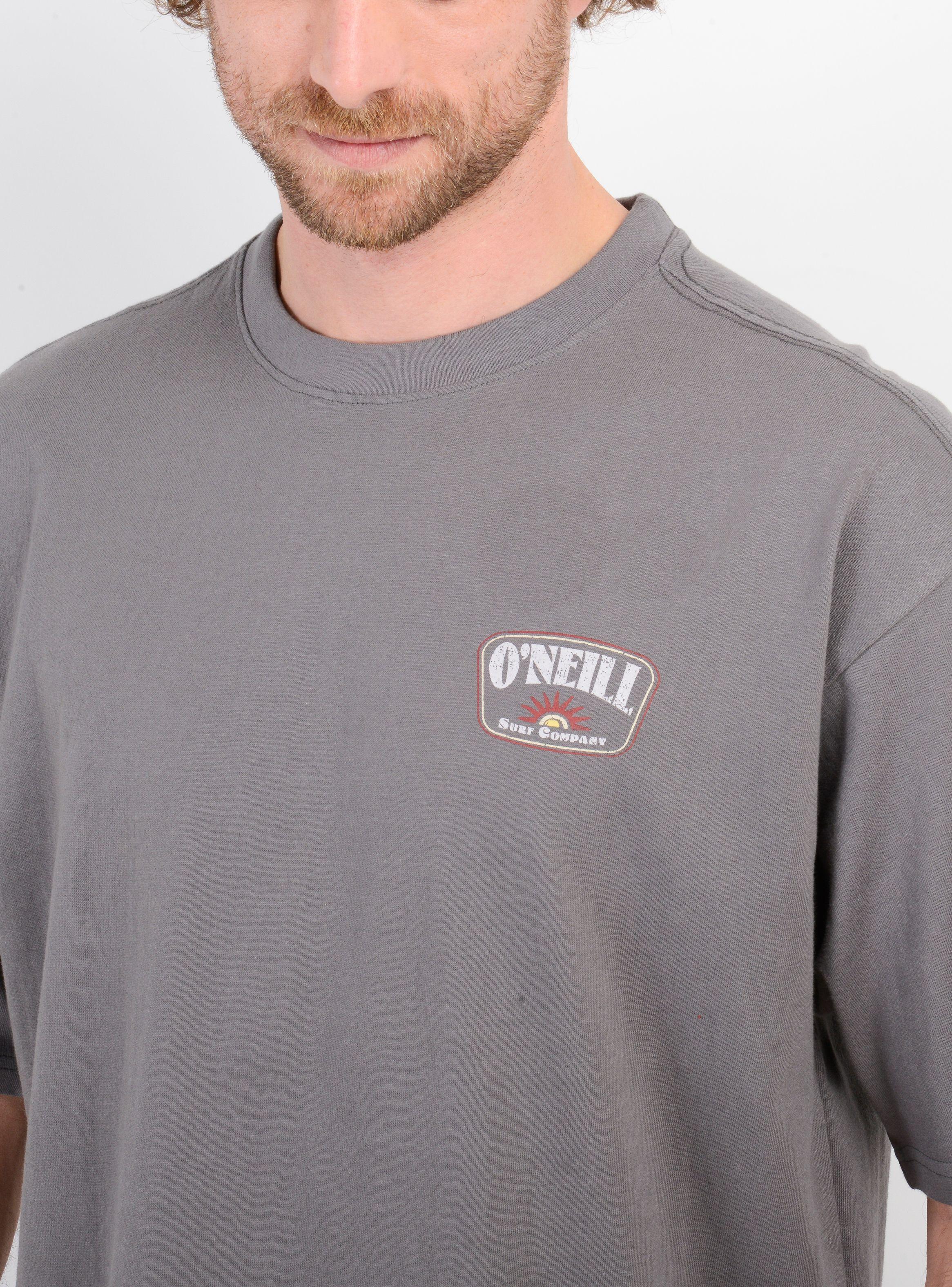 POLERA MANGA CORTA HIGHWAY GRIS OSCURO-4