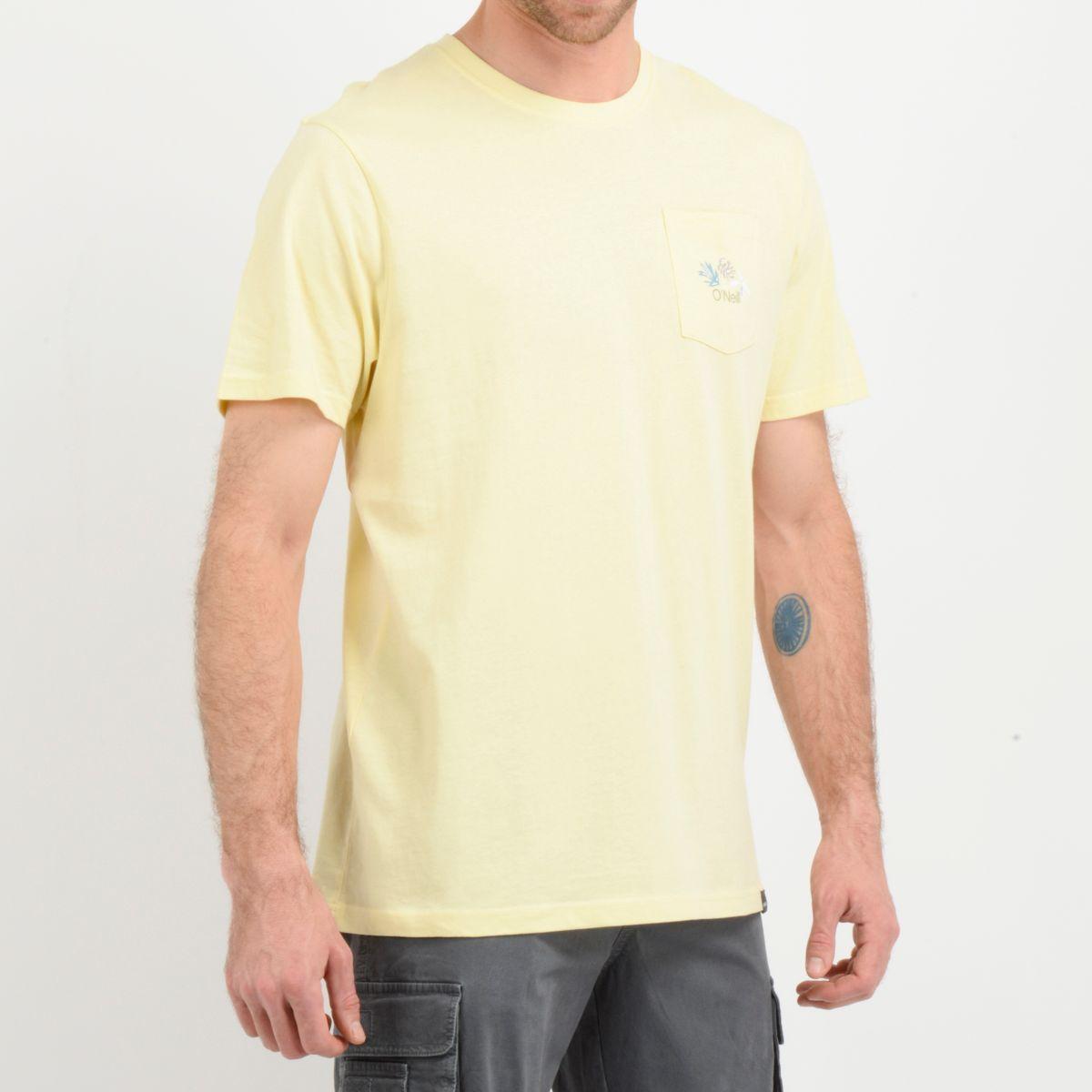 POLERA MANGA CORTA OG FLOWER  AMARILLO-5