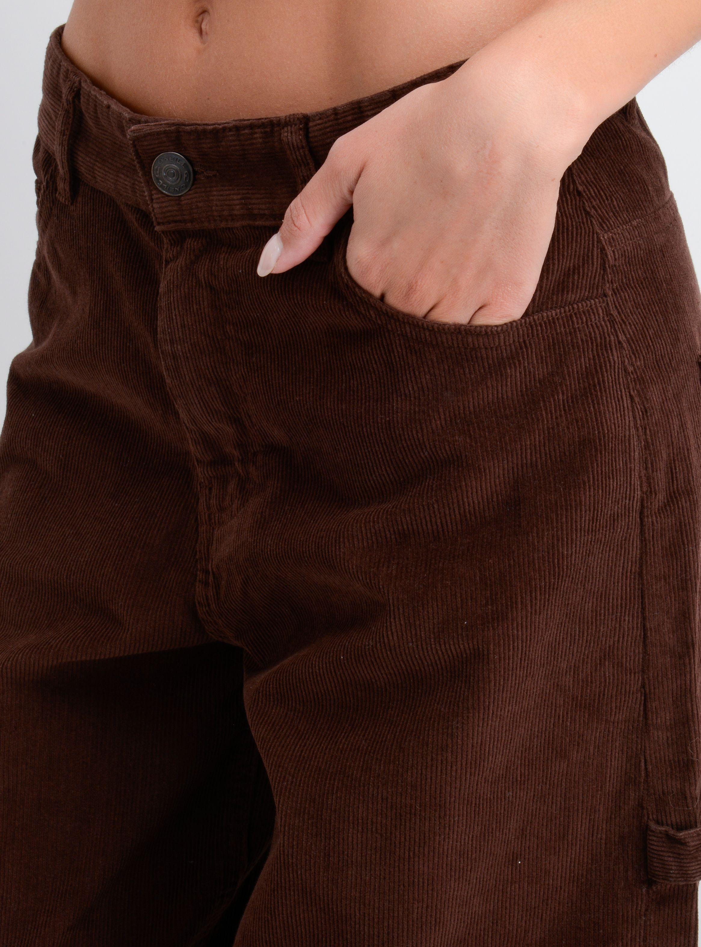 PANTALON COTELE LUX  CAFÉ-4