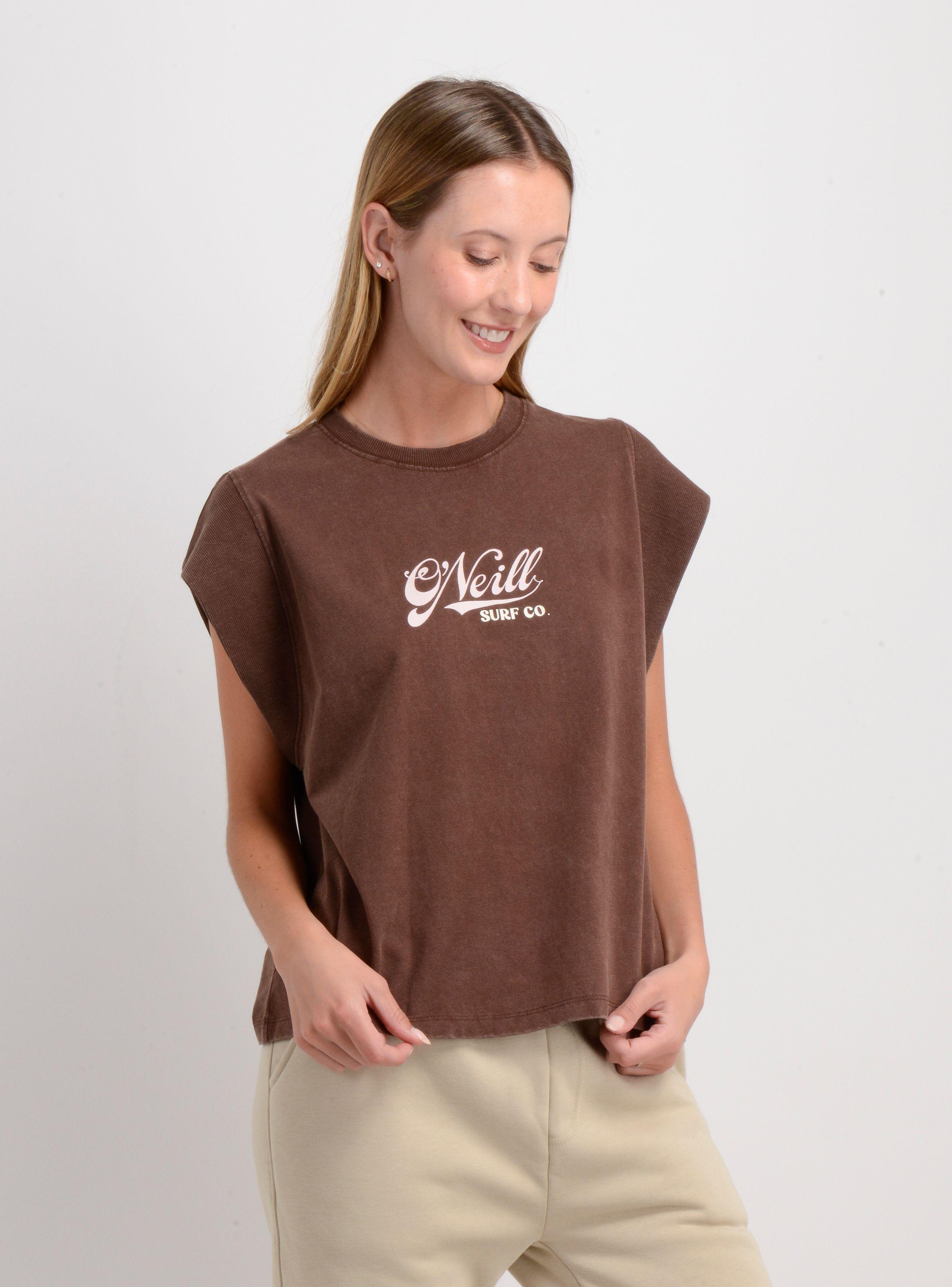 POLERA MANGA CORTA JULIE II CAFE-3