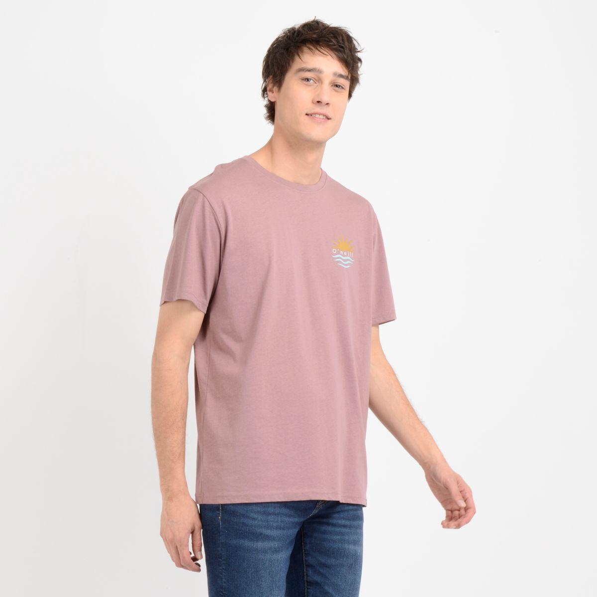 POLERA MANGA CORTA FIFTY TWO ROSADO OSCURO-2