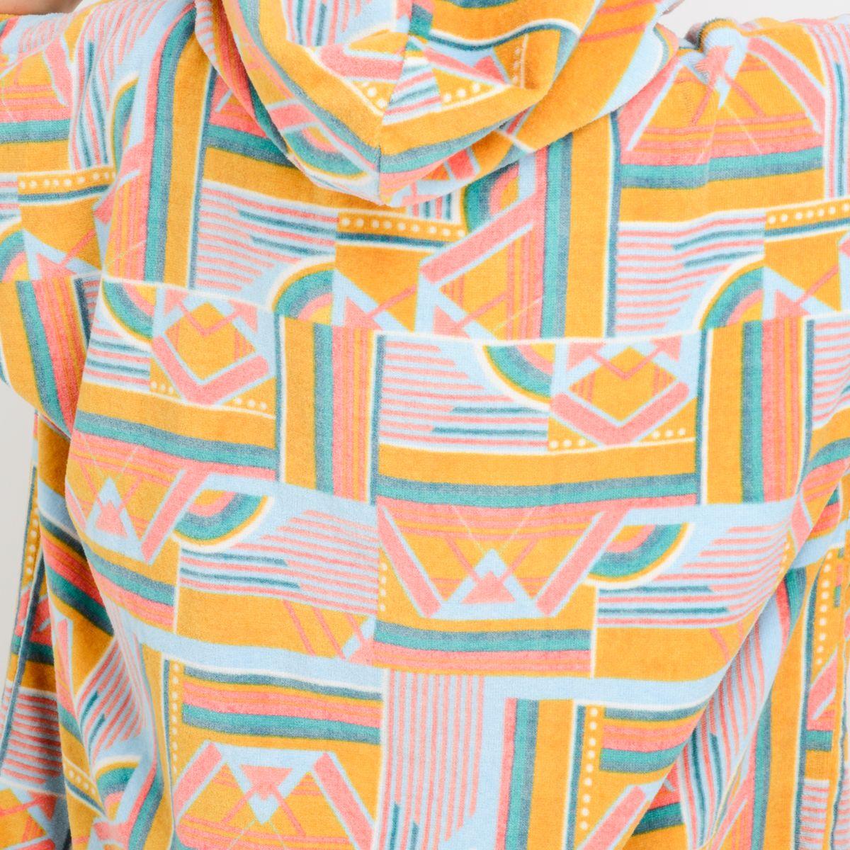 PONCHO TOALLA ARTGEO AMARILLO-5