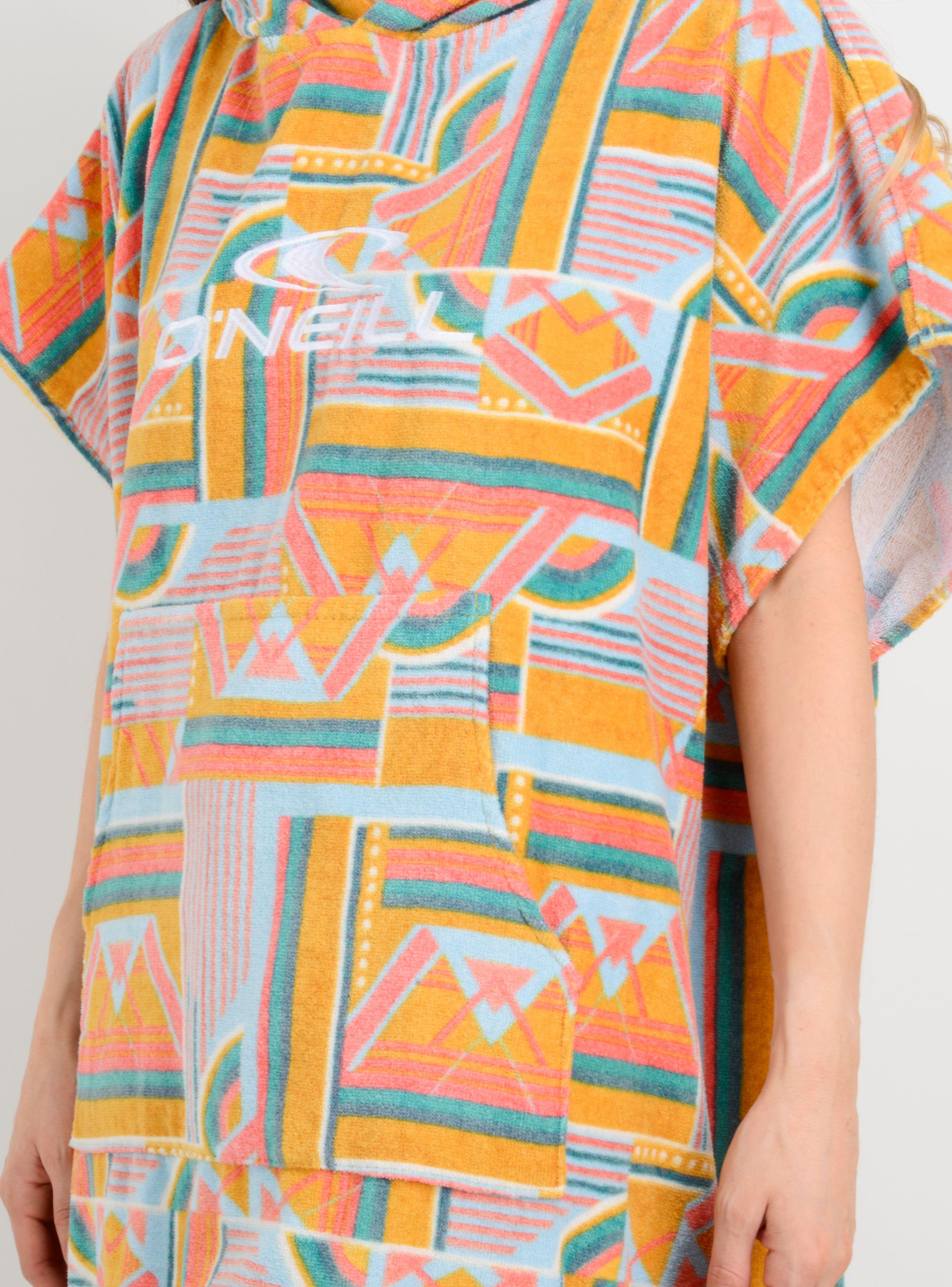 PONCHO TOALLA ARTGEO AMARILLO-4