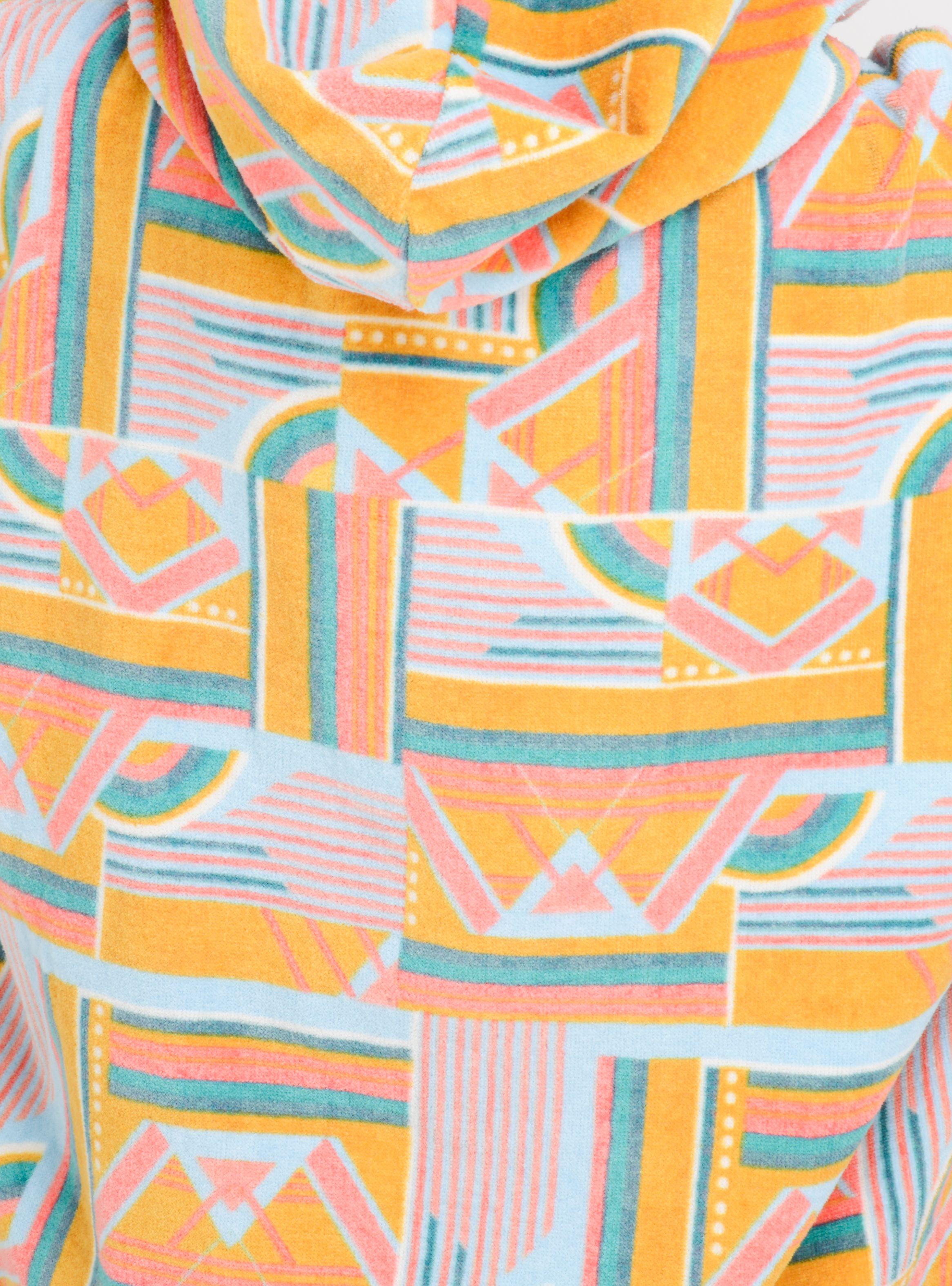 PONCHO TOALLA ARTGEO AMARILLO-5
