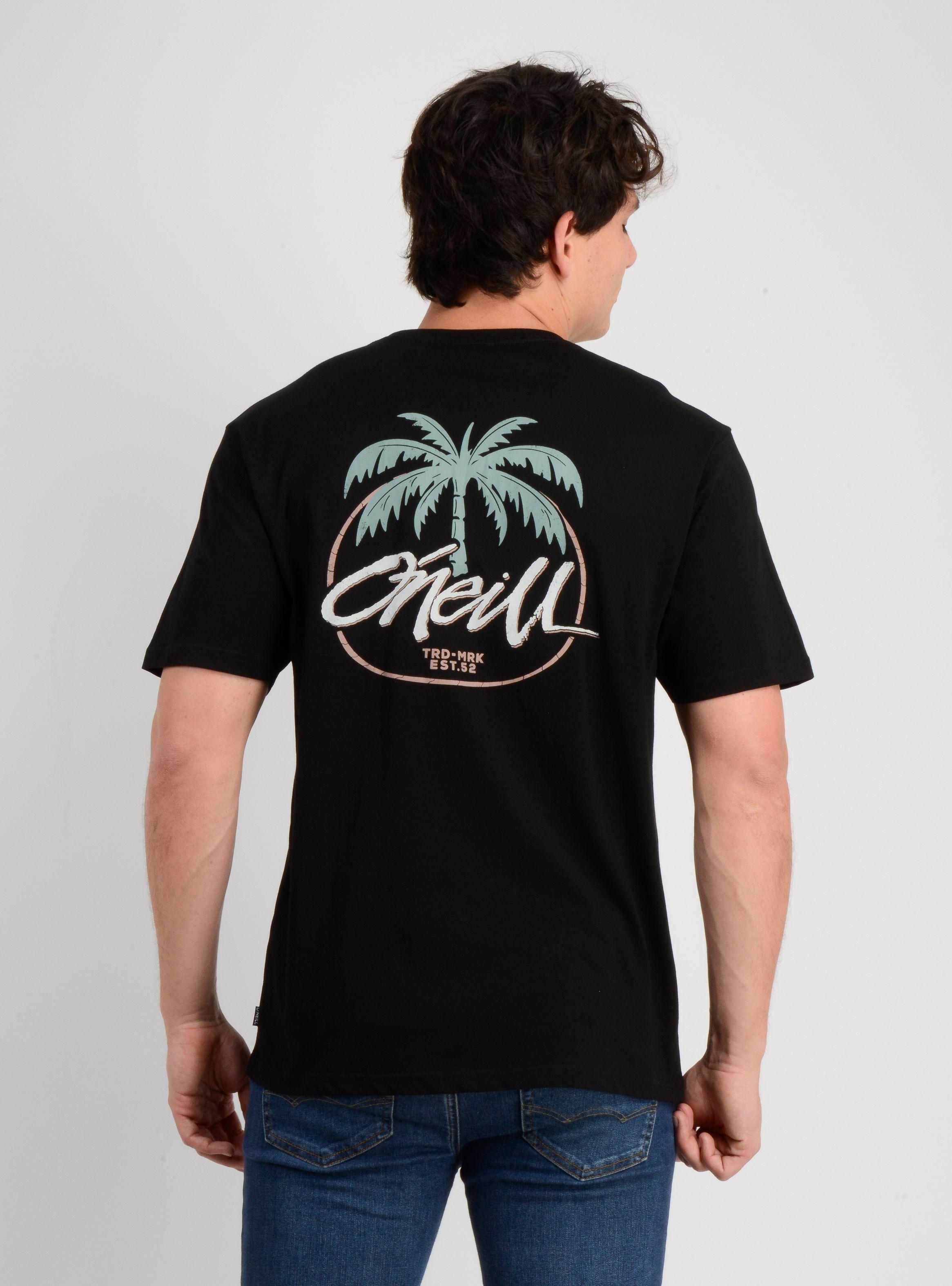 POLERA MANGA CORTA HOME GROWN NEGRO-1