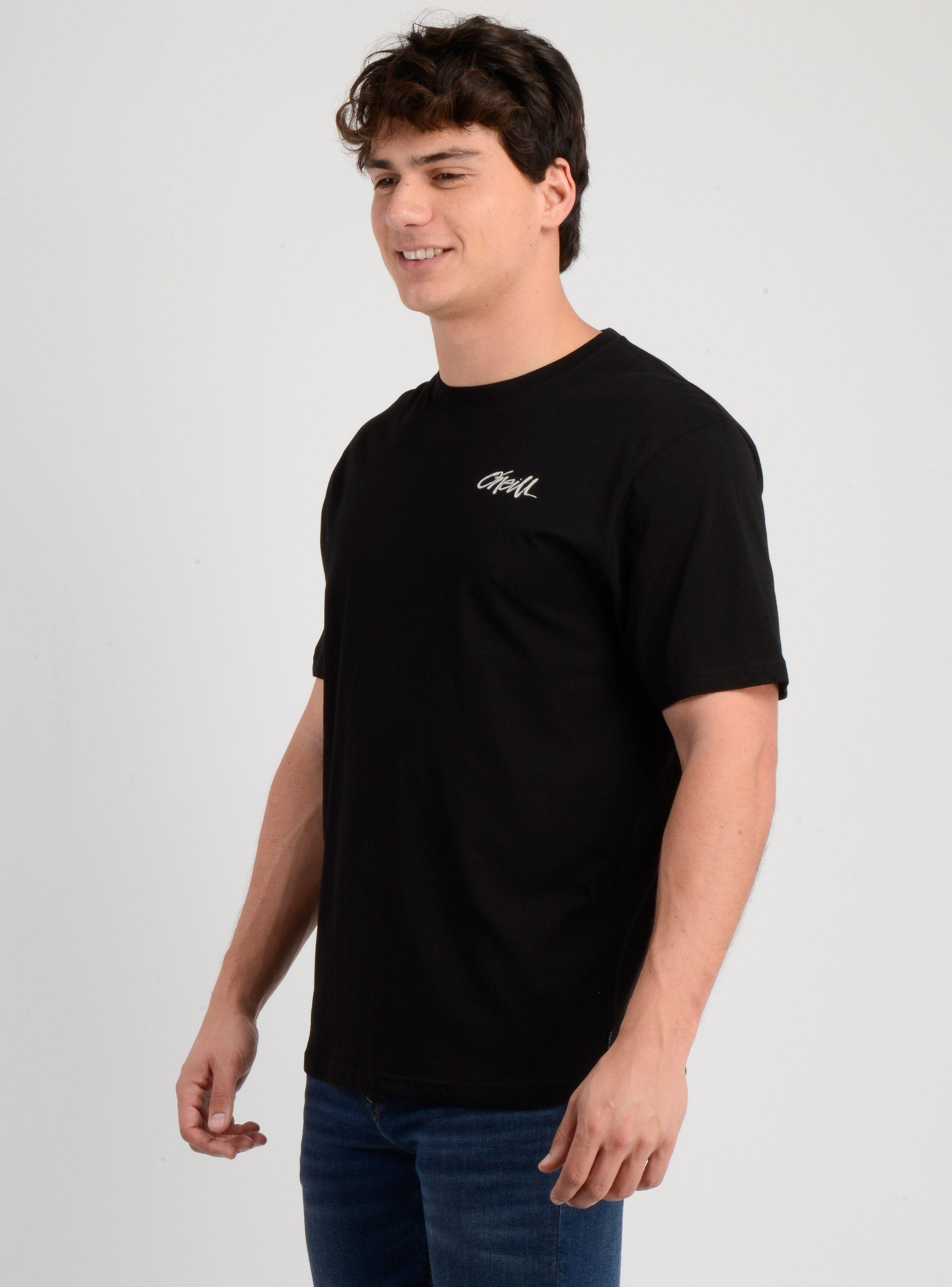 POLERA MANGA CORTA HOME GROWN NEGRO-2