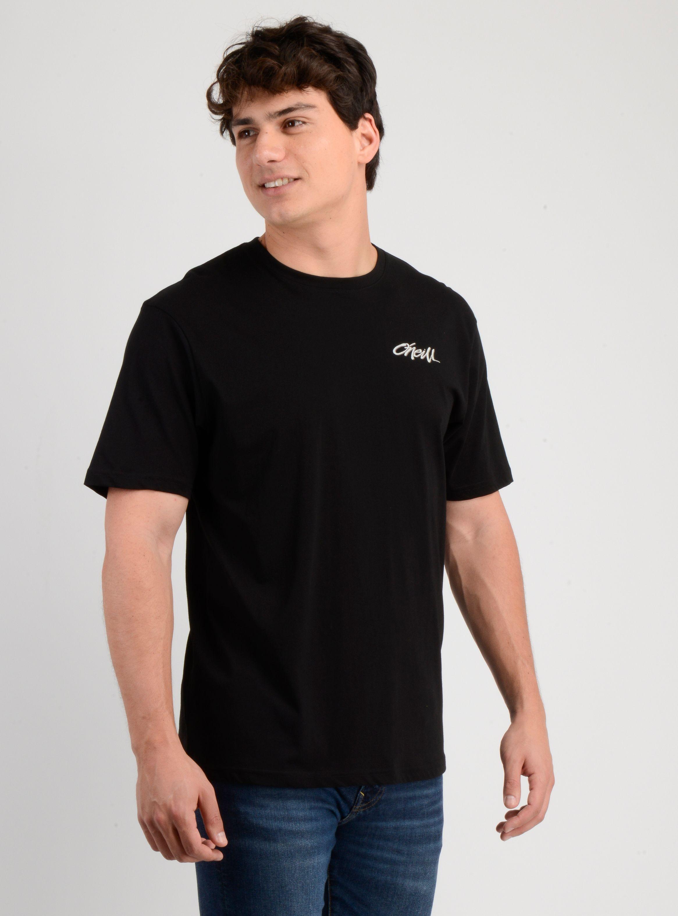 POLERA MANGA CORTA HOME GROWN NEGRO-3