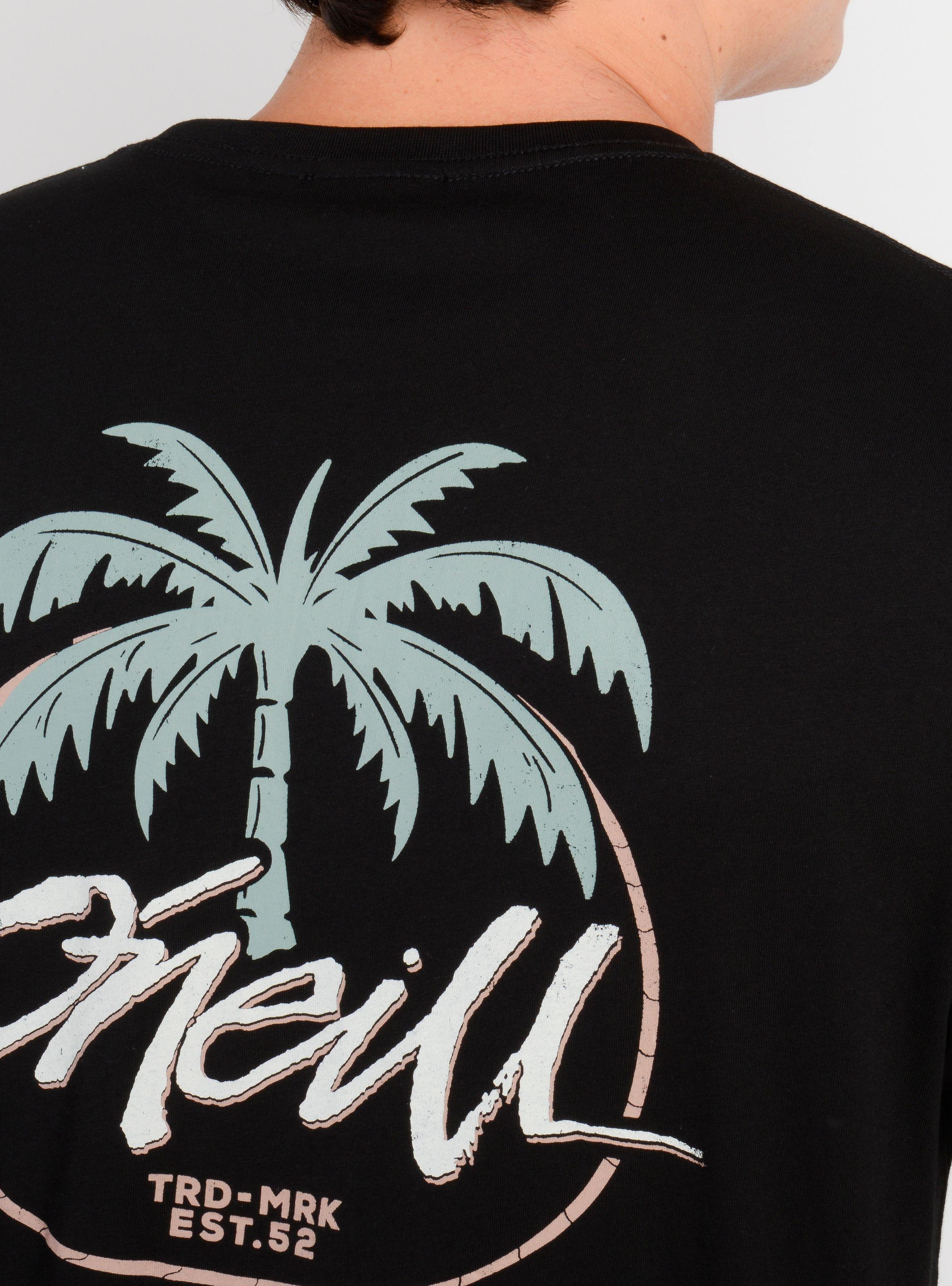 POLERA MANGA CORTA HOME GROWN NEGRO-5