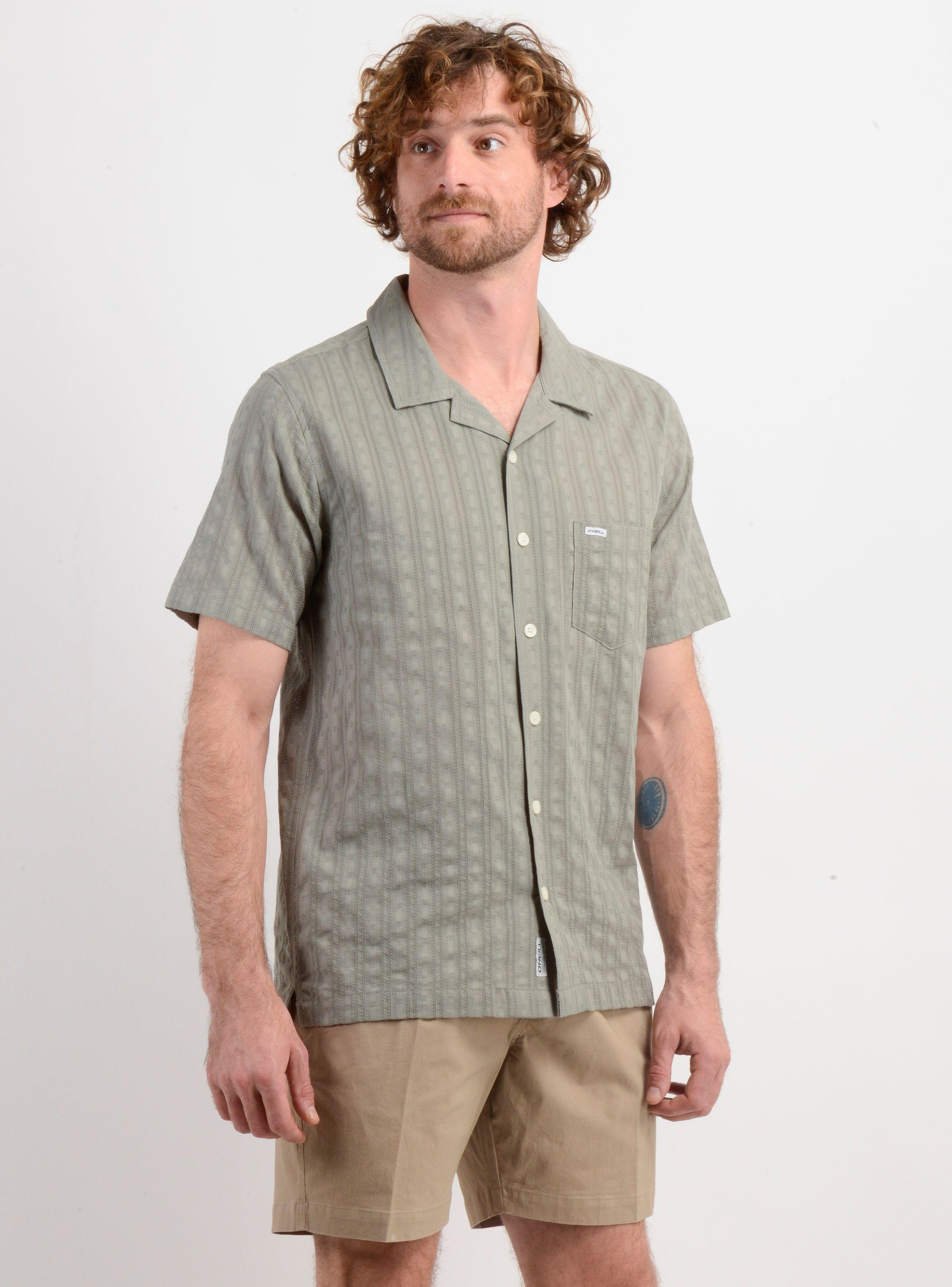 CAMISA MANGA CORTA POLARIZE VERDE-3