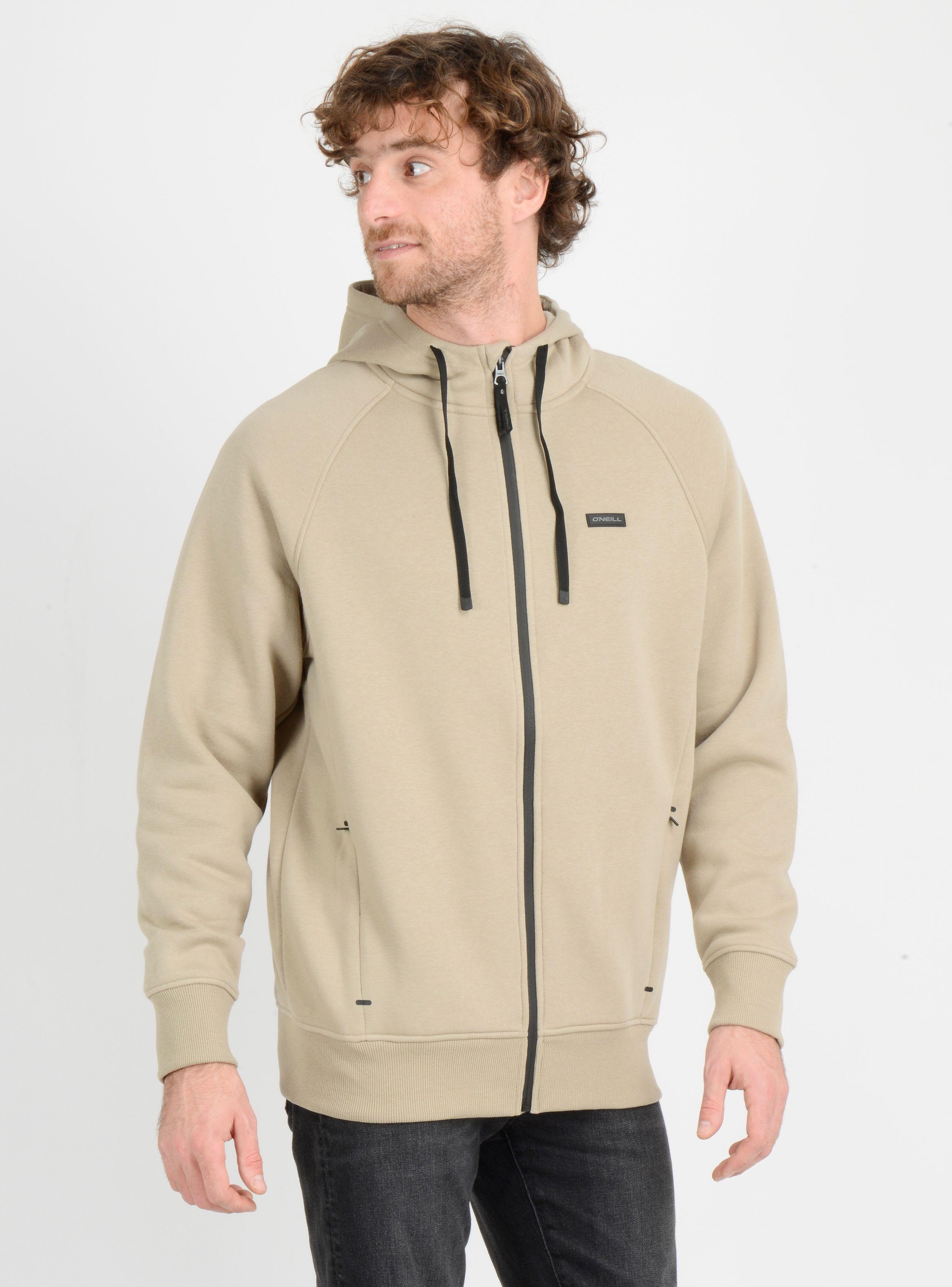 POLERON FULL ZIPER FREAK  BEIGE-3