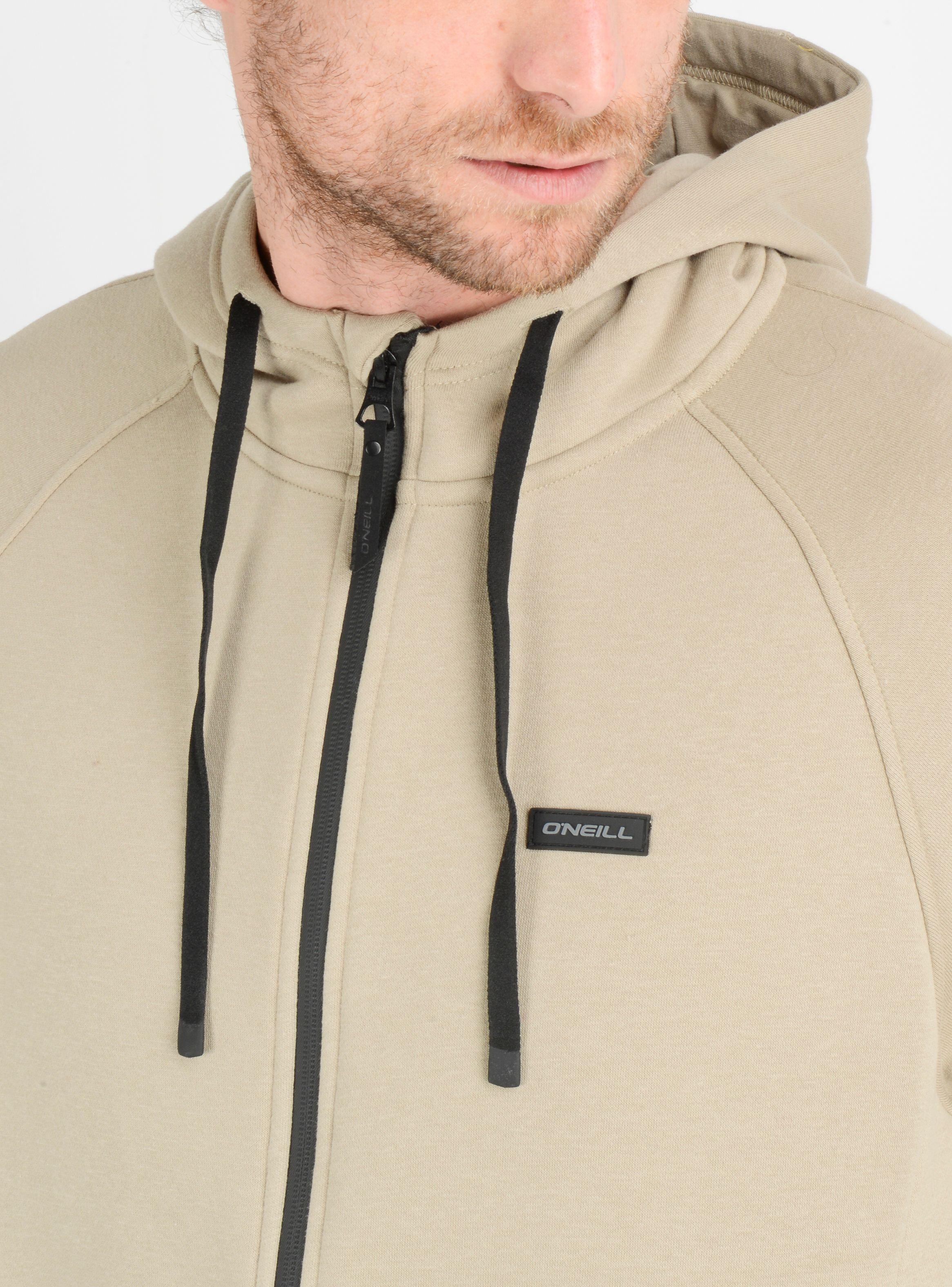 POLERON FULL ZIPER FREAK  BEIGE-4