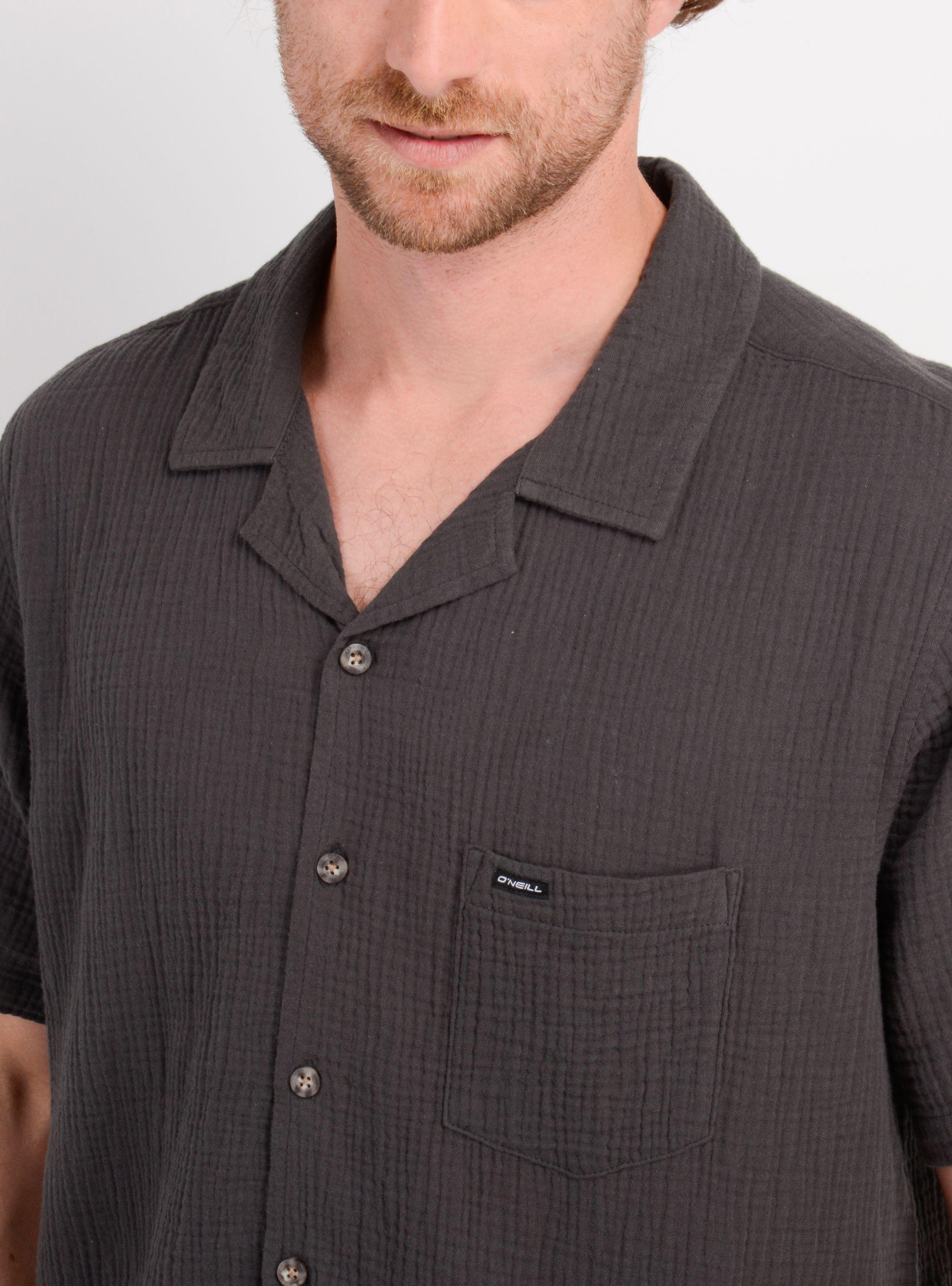 CAMISA MANGA CORTA MELODY ROCK GRIS OSCURO-4