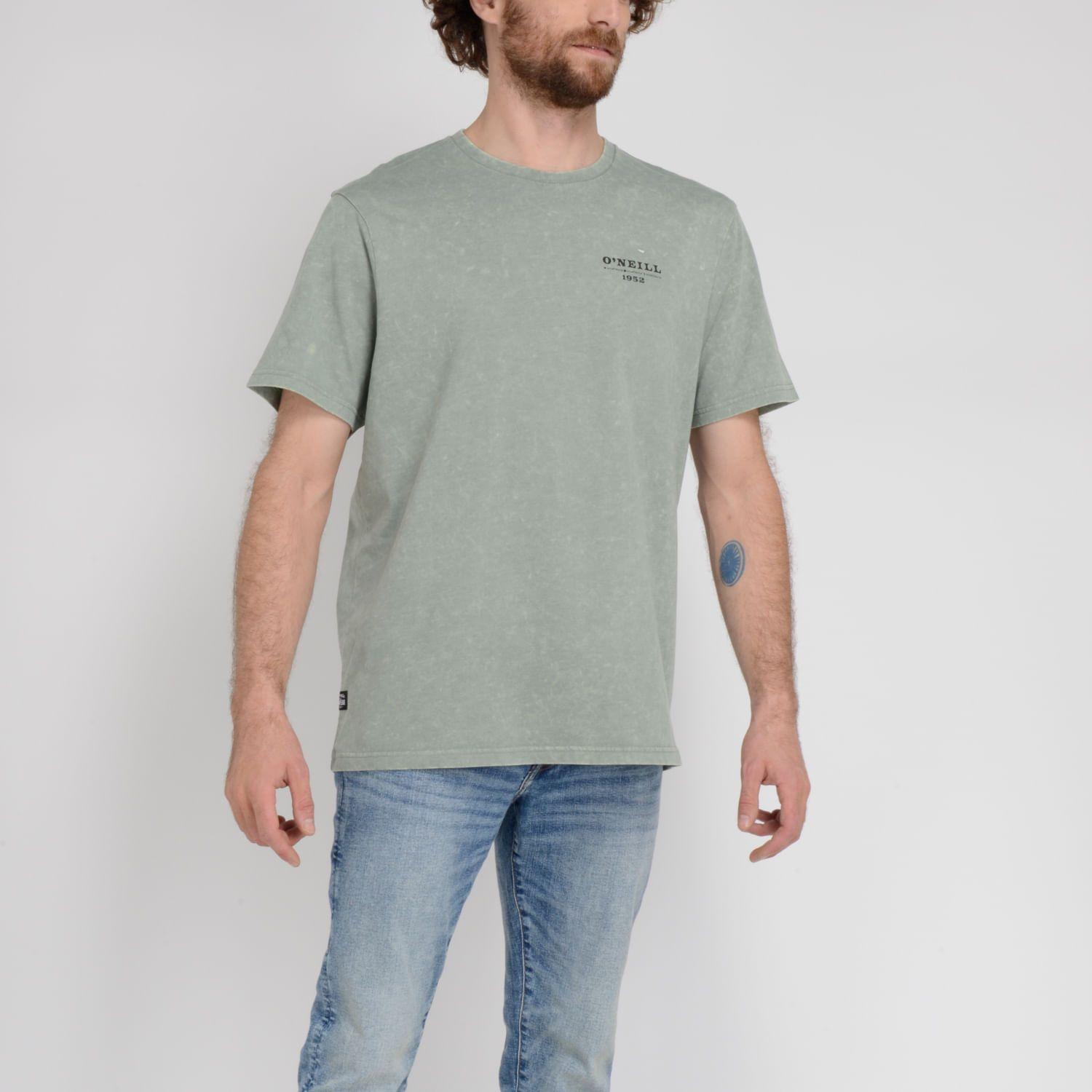 POLERA MANGA CORTA CALIFORNIA VERDE-0