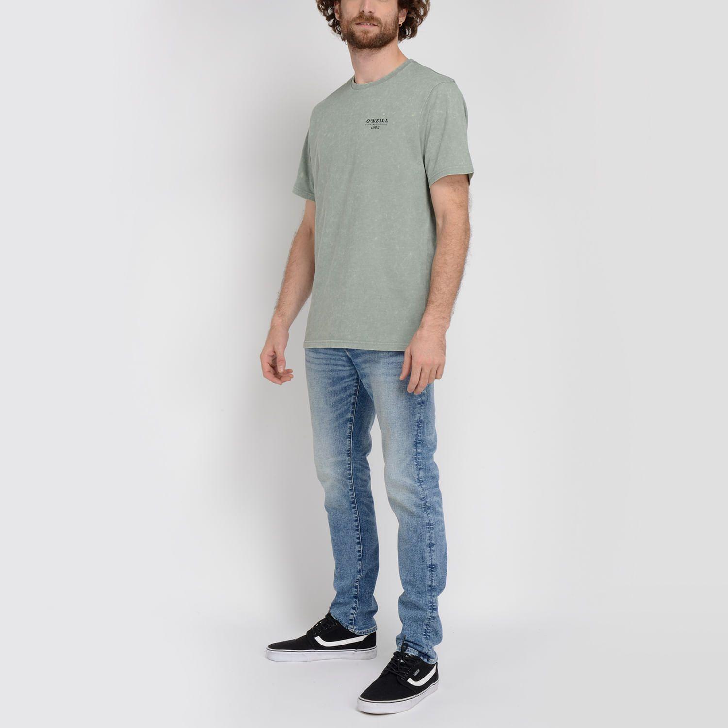 POLERA MANGA CORTA CALIFORNIA VERDE-3