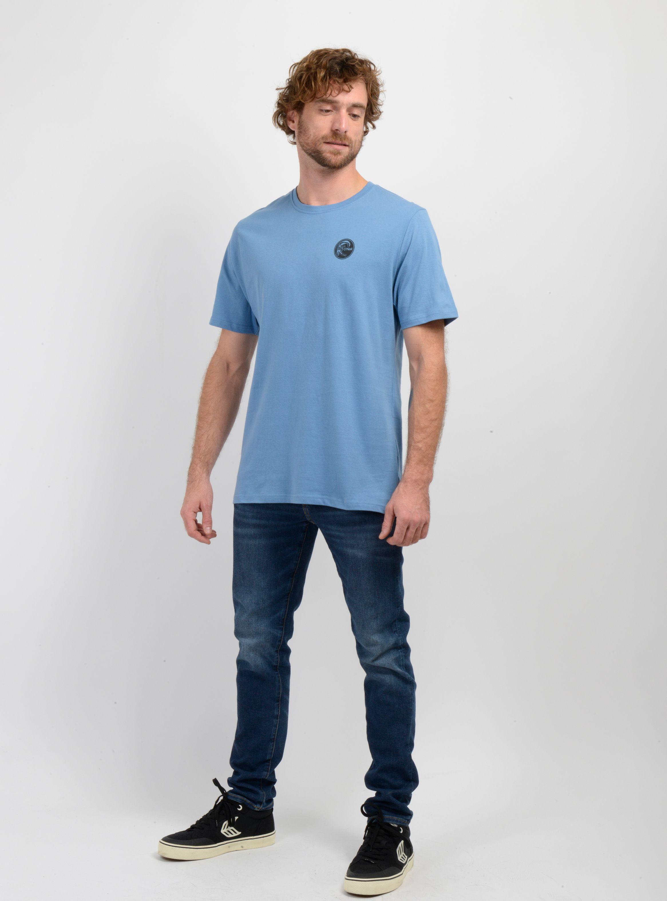 POLERA MANGA CORTA ORIGINAL SURF SHOP AZUL-2