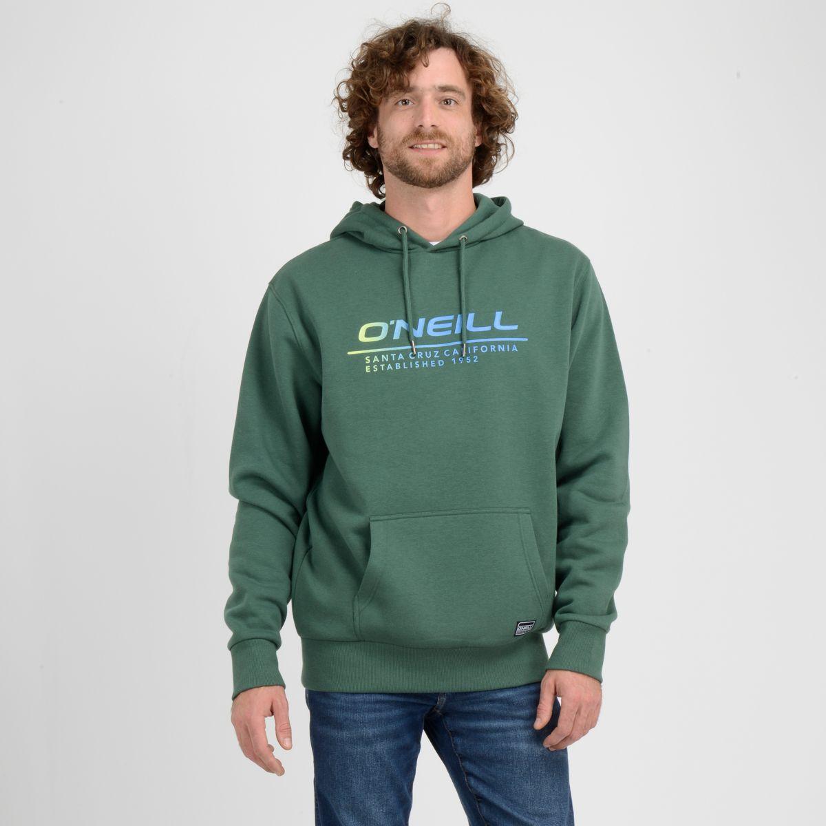 POLERON HODDIE BLUE  VERDE OSCURO-0
