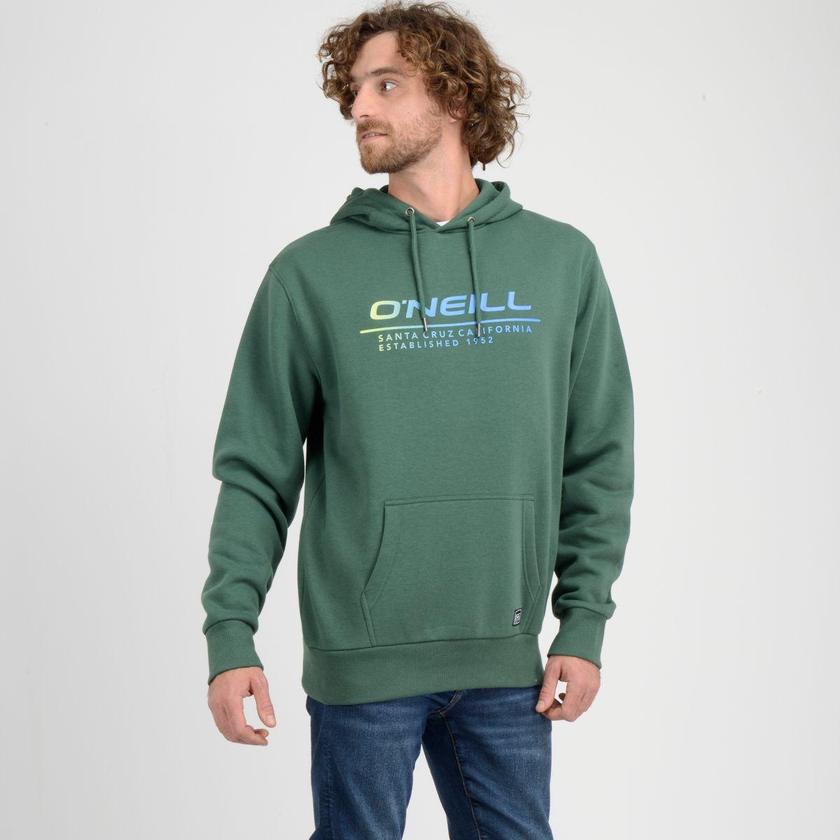POLERON HODDIE BLUE  VERDE OSCURO-1