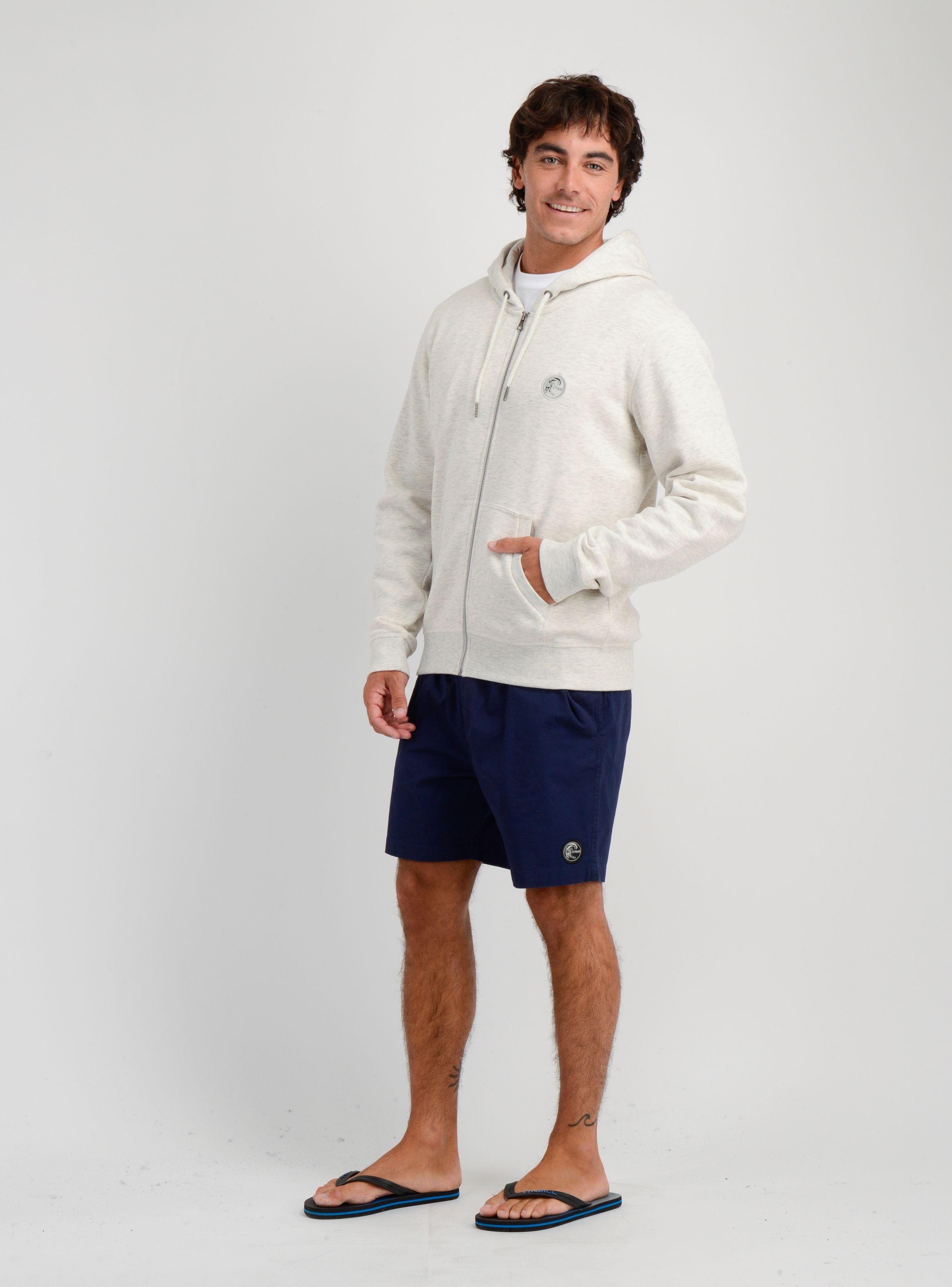 POLERON OG BADGE HOODIE  BEIGE CLARO-2