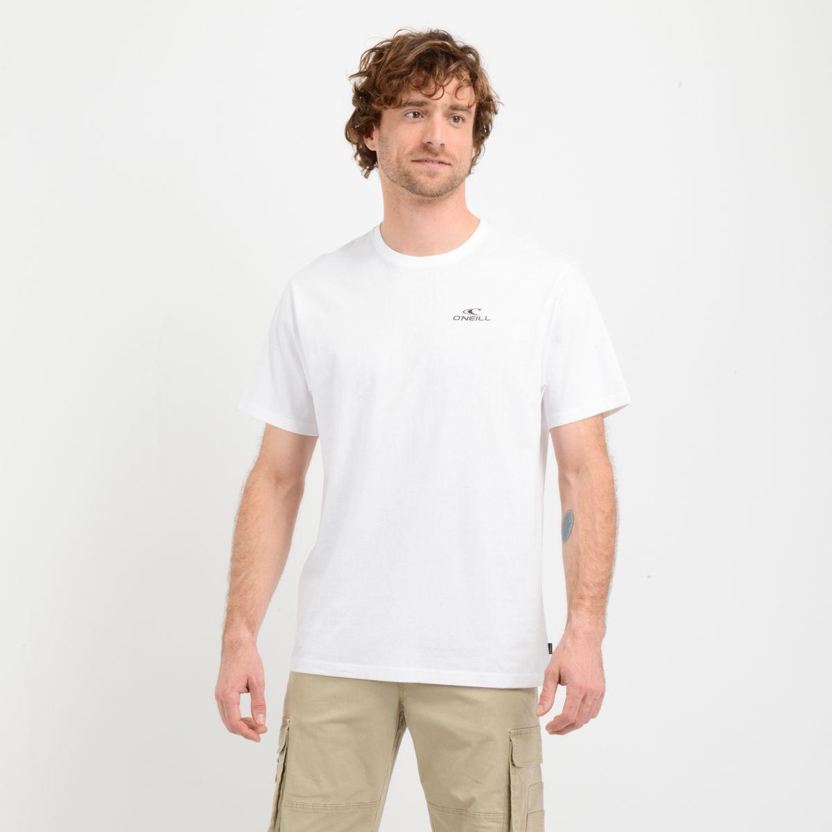 POLERA MANGA CORTA JS PRINT FILL  BLANCO-0