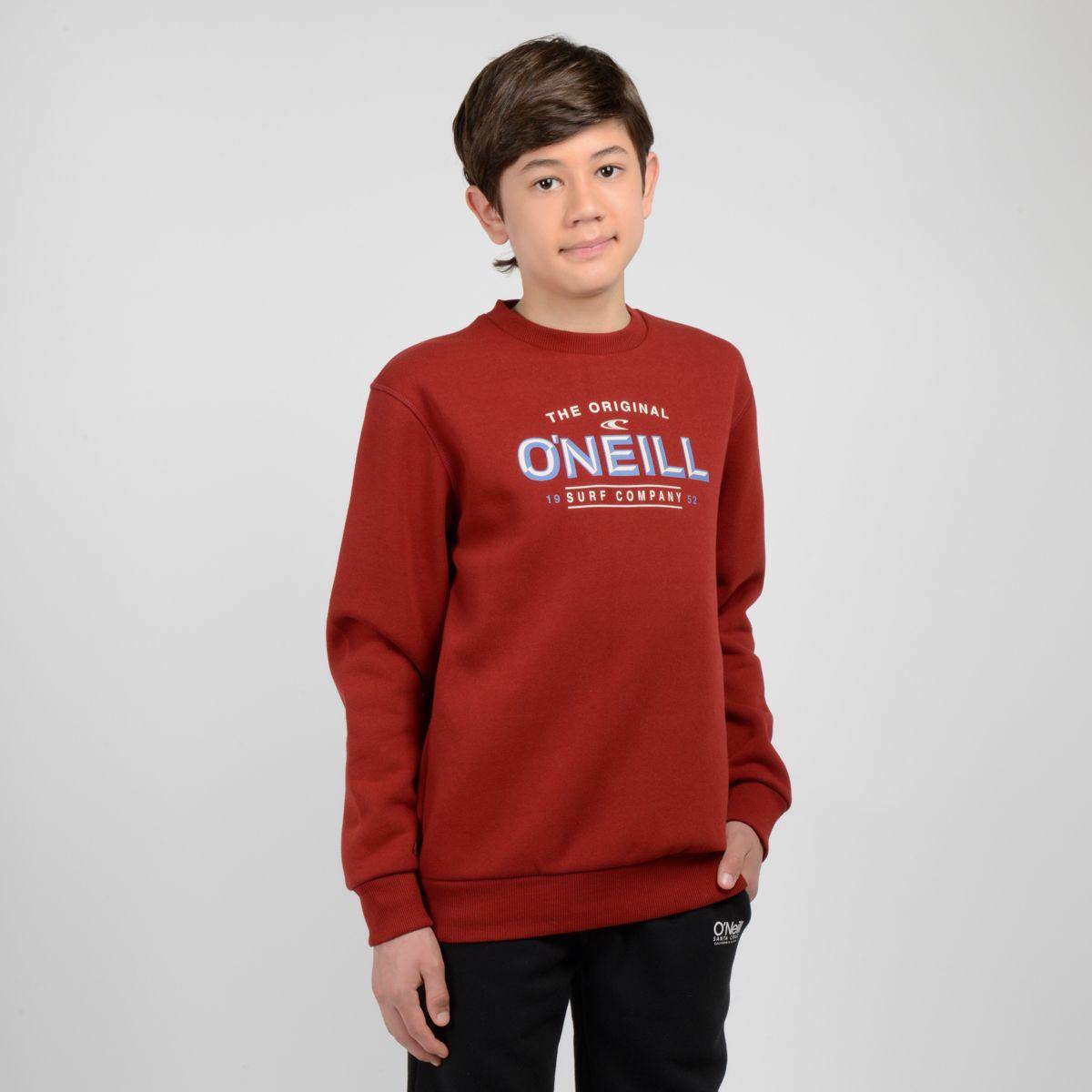 POLERON CUELLO REDONDO - I23NO074001 ROJO OSCURO-1