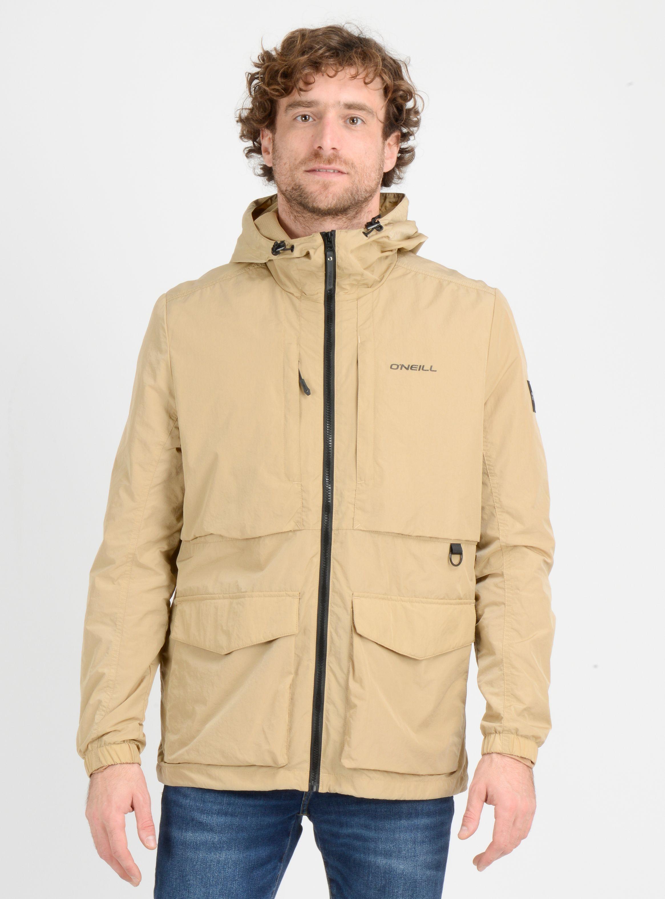 CORTAVIENTO HOMBRE TRVLR TRACK BEIGE-0