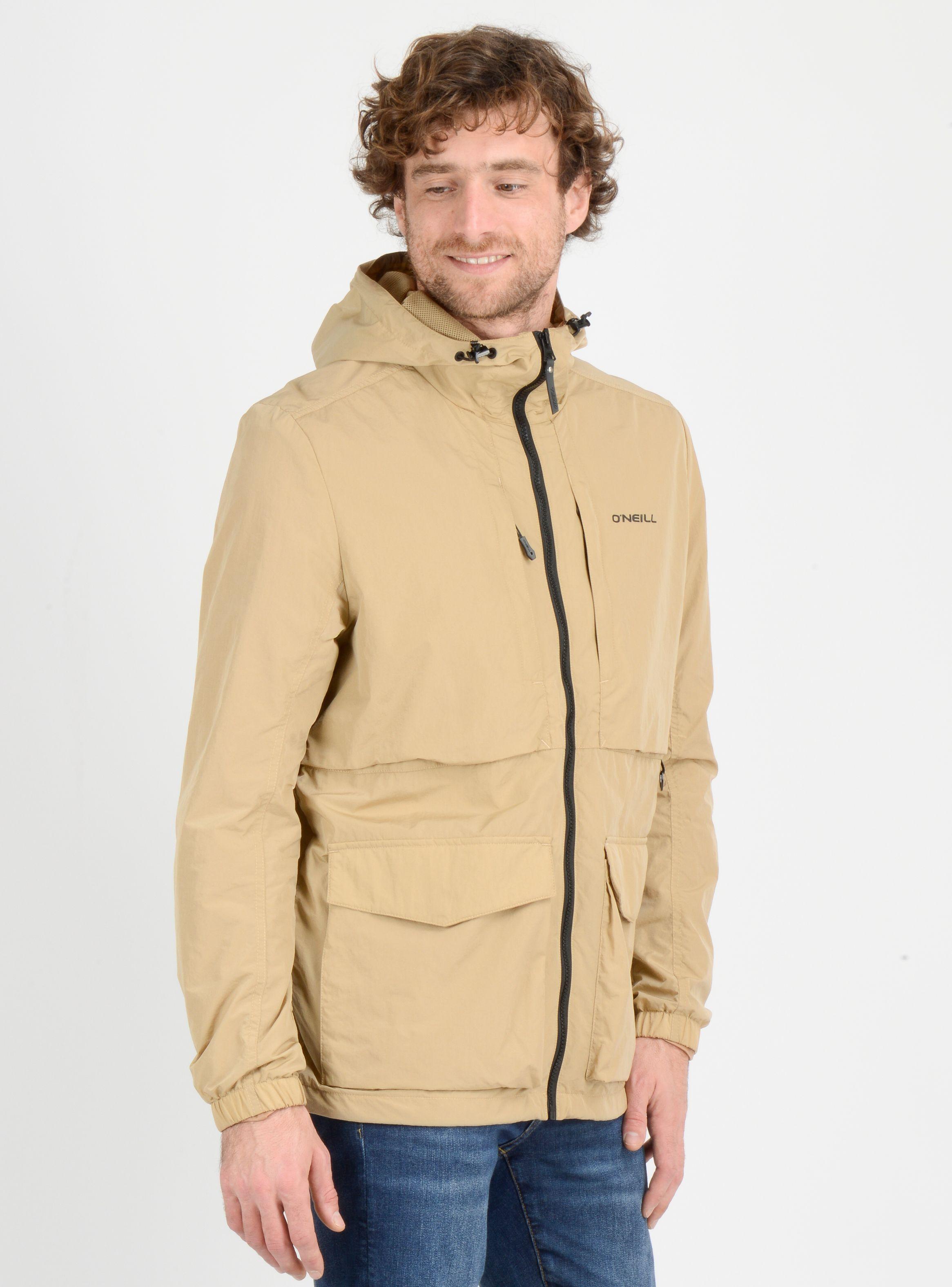 CORTAVIENTO HOMBRE TRVLR TRACK BEIGE-3