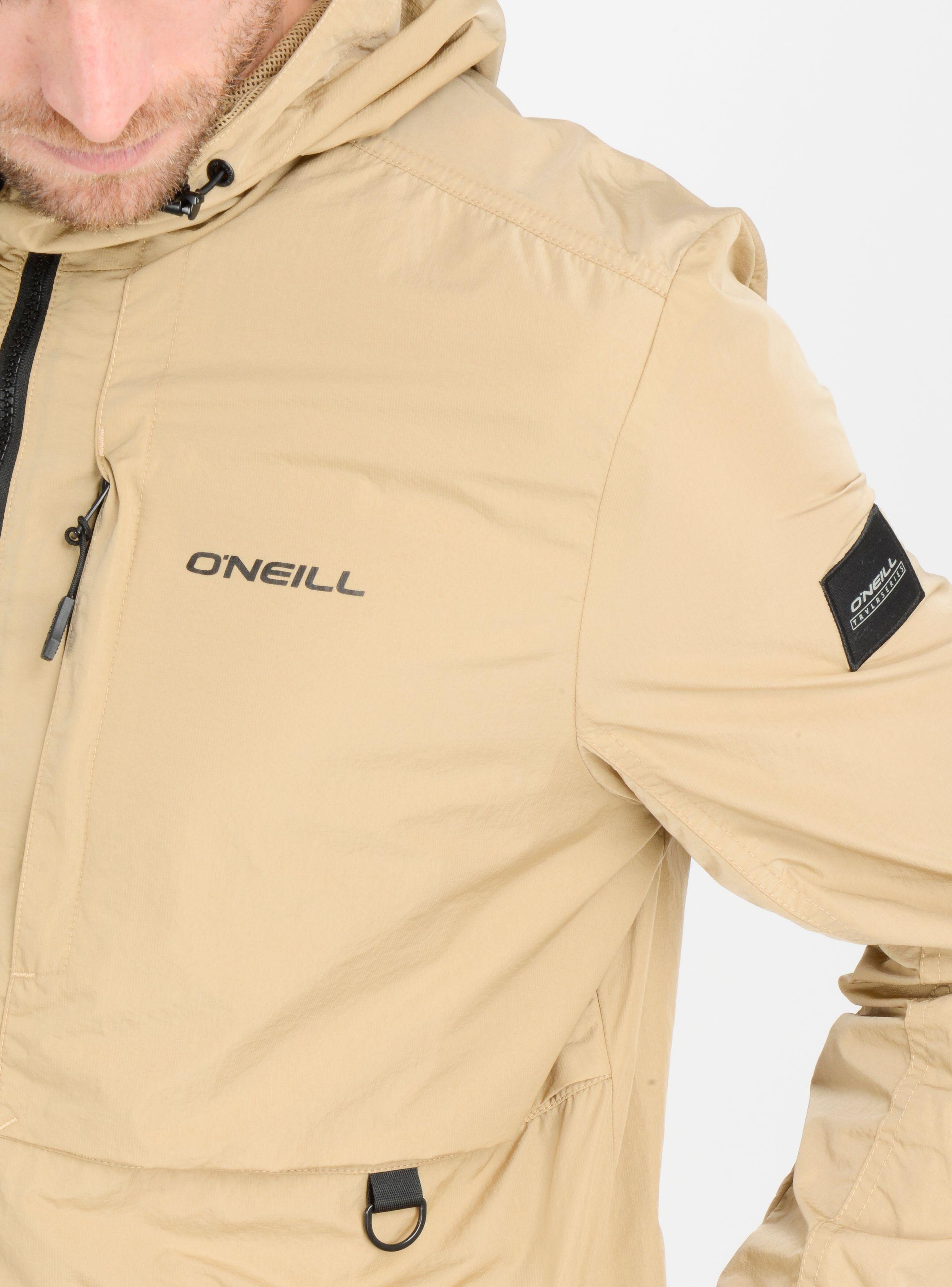 CORTAVIENTO HOMBRE TRVLR TRACK BEIGE-4