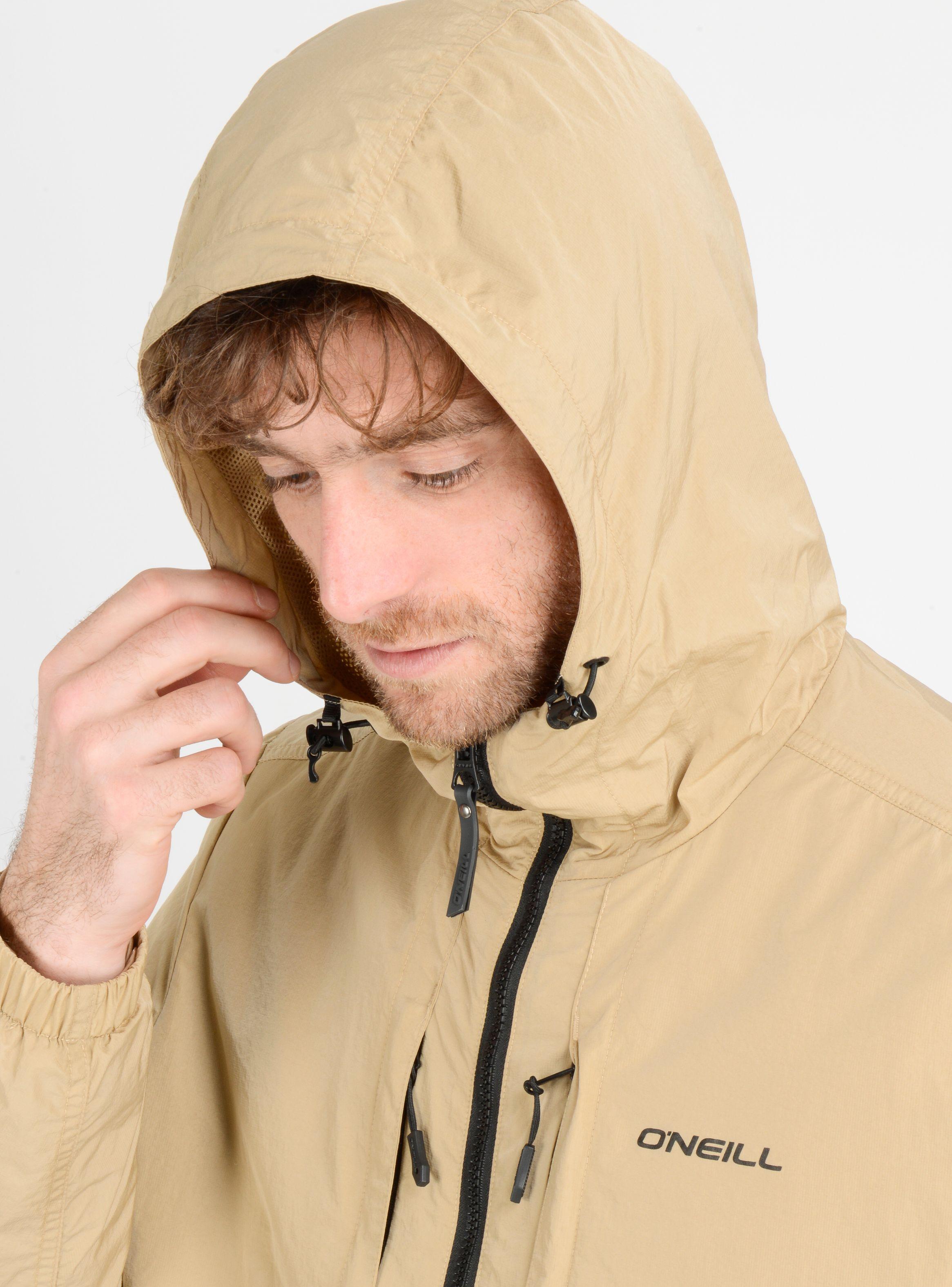 CORTAVIENTO HOMBRE TRVLR TRACK BEIGE-5