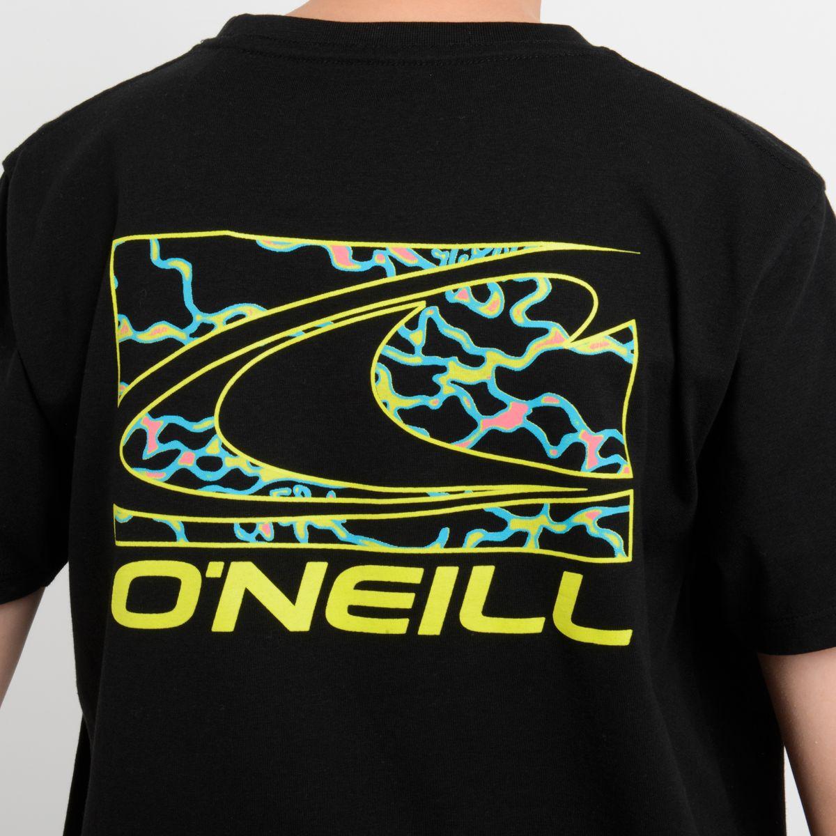 POLERA MANGA CORTA LITTLE WAVE  NEGRO-5