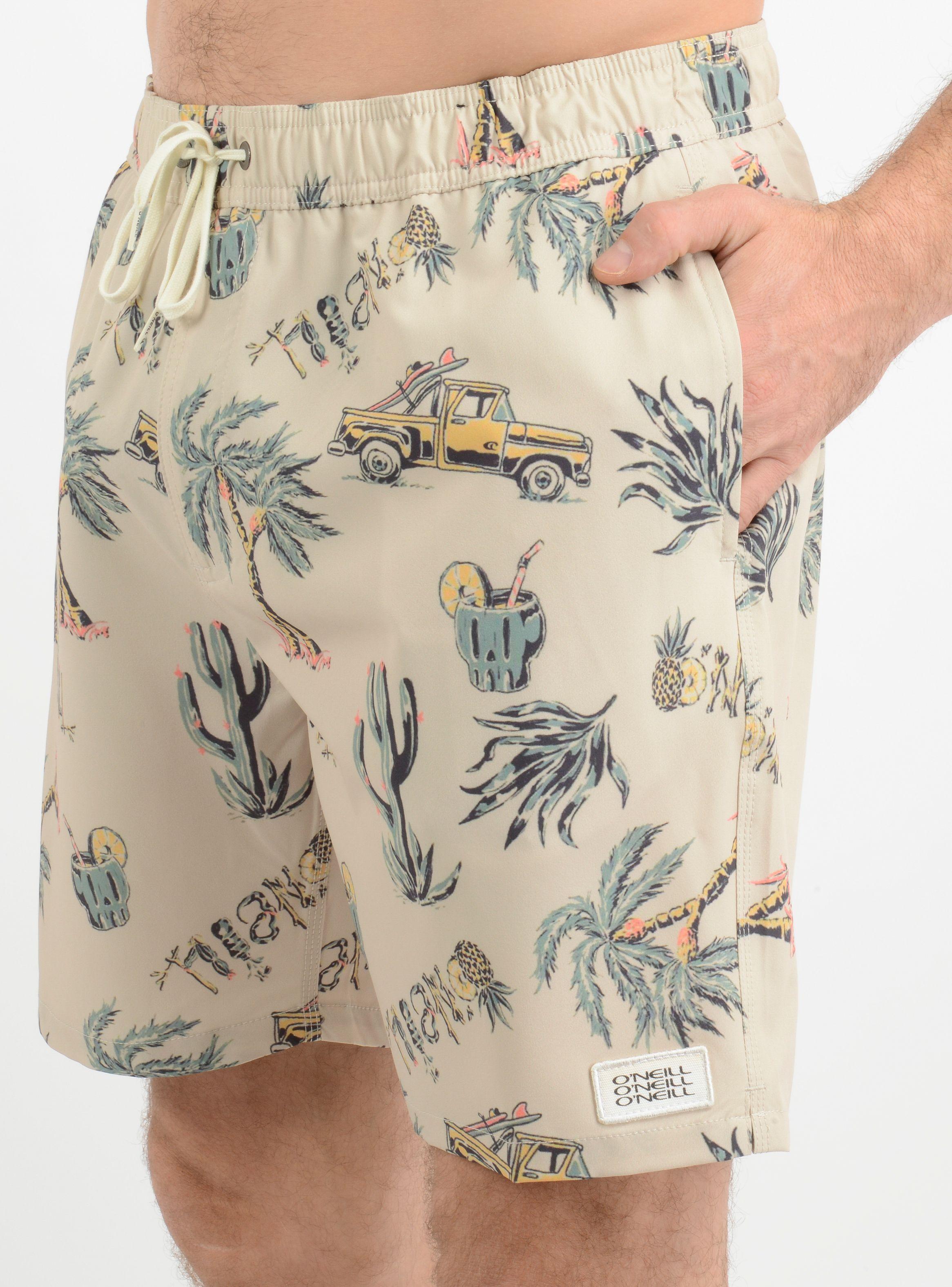 BOARDSHORT VENICE BEACH BEIGE-4
