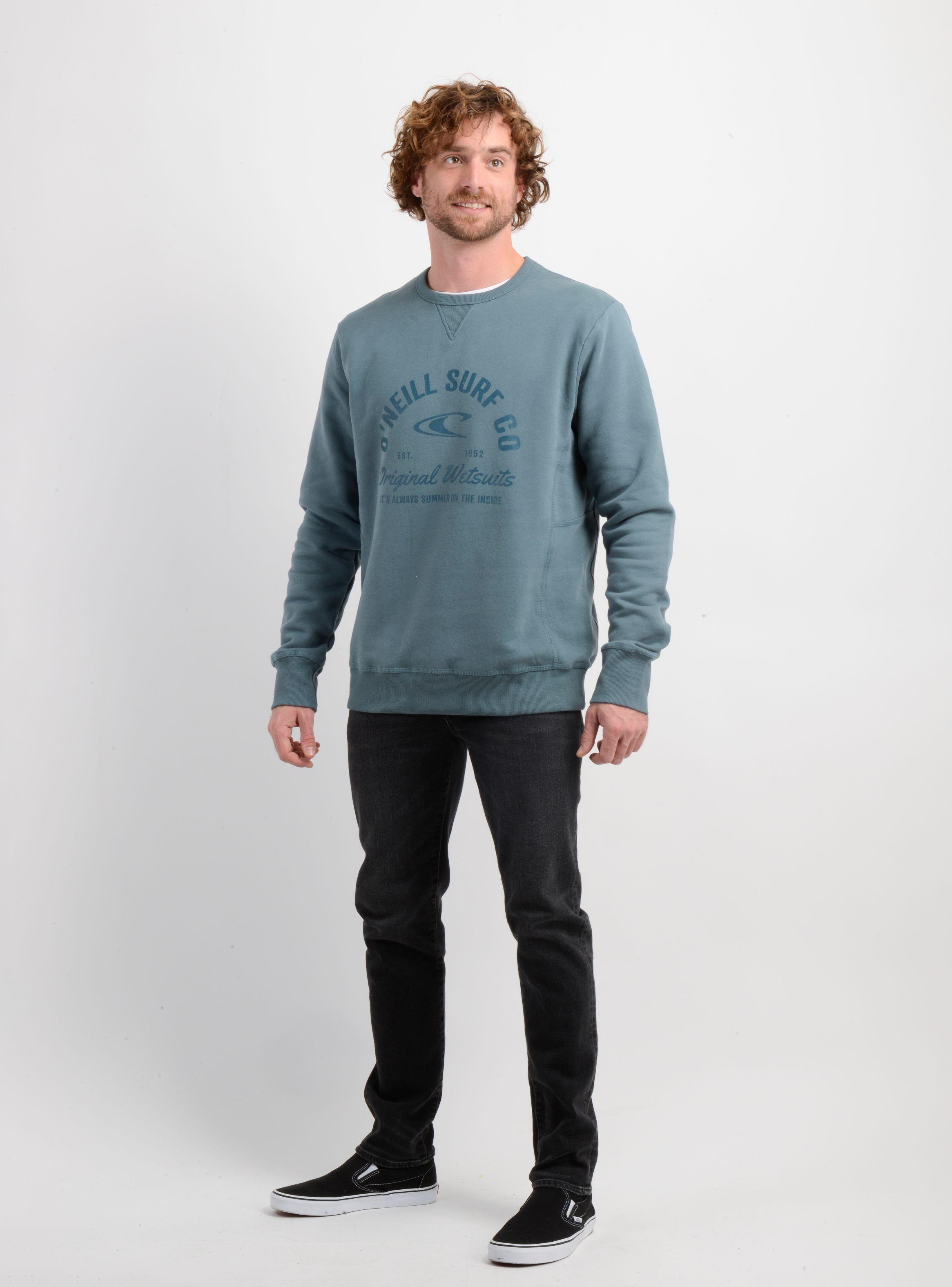 POLERON SURF CO CREW VERDE OSCURO-2