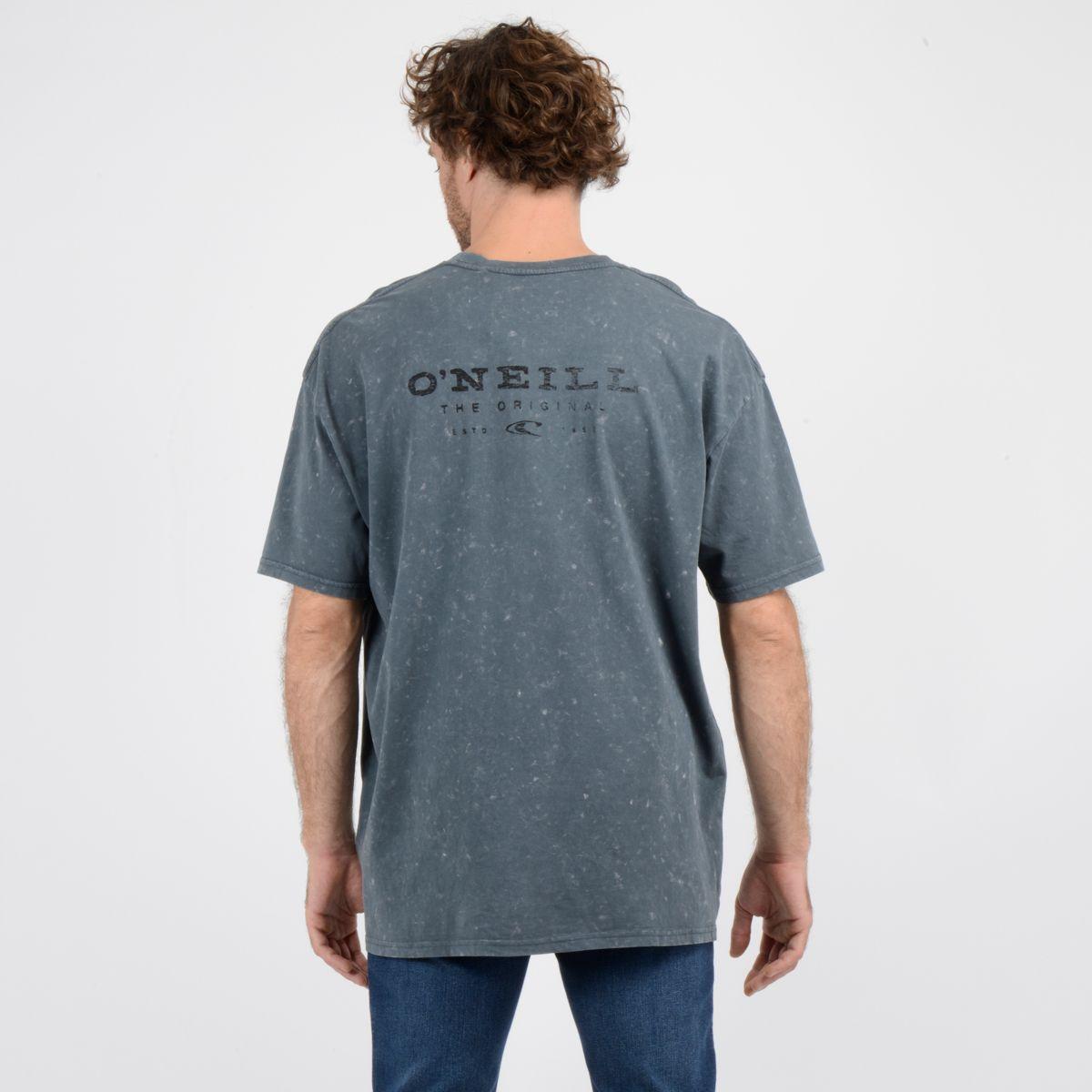 POLERA MANGA CORTA LET'S GO GRIS OSCURO-1