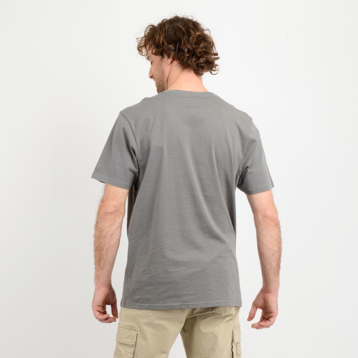 POLERA MANGA CORTA MIX PALM  GRIS-2