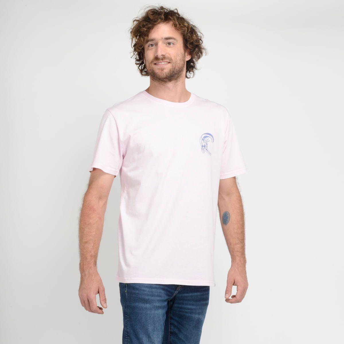 POLERA MANGA CORTA - I23HO065007 ROSADO CLARO / PASTEL-1