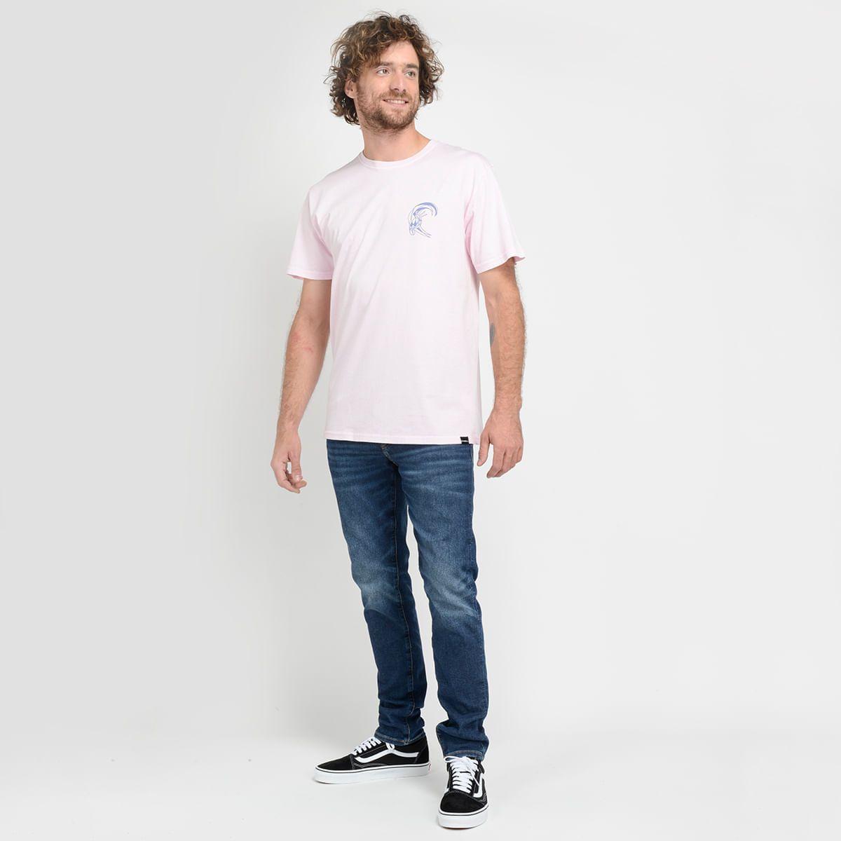 POLERA MANGA CORTA - I23HO065007 ROSADO CLARO / PASTEL-3