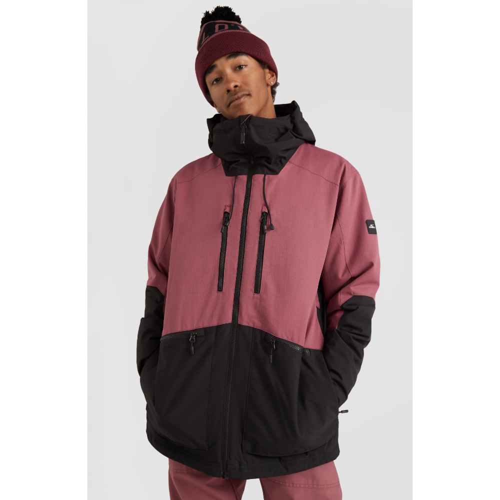 PARKA TÉCNICA NIEVE 10k/10k I23PE058006 ROJO OSCURO-0