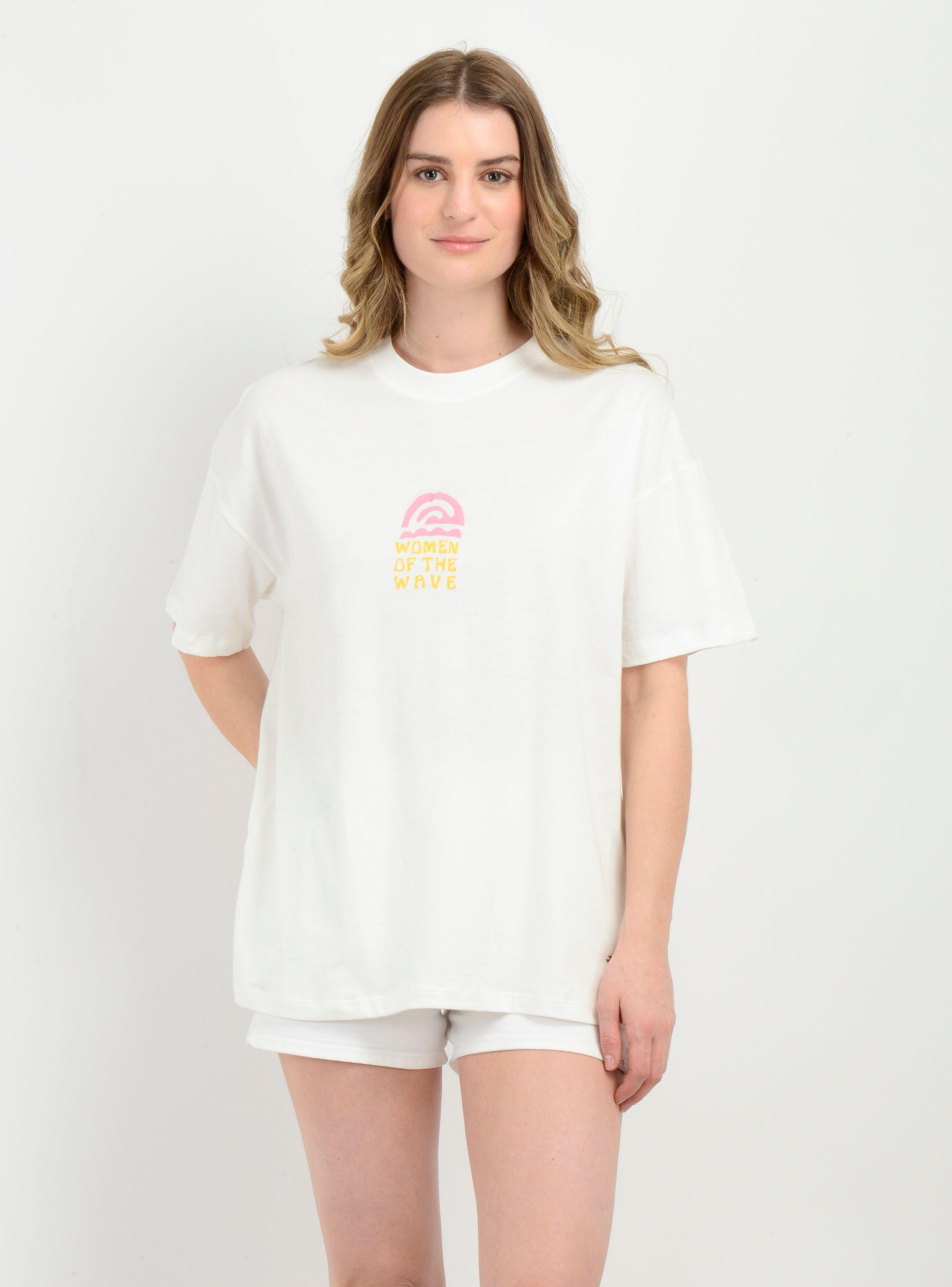 POLERA MANGA CORTA WOTW T-SHIRT BEIGE CLARO-0