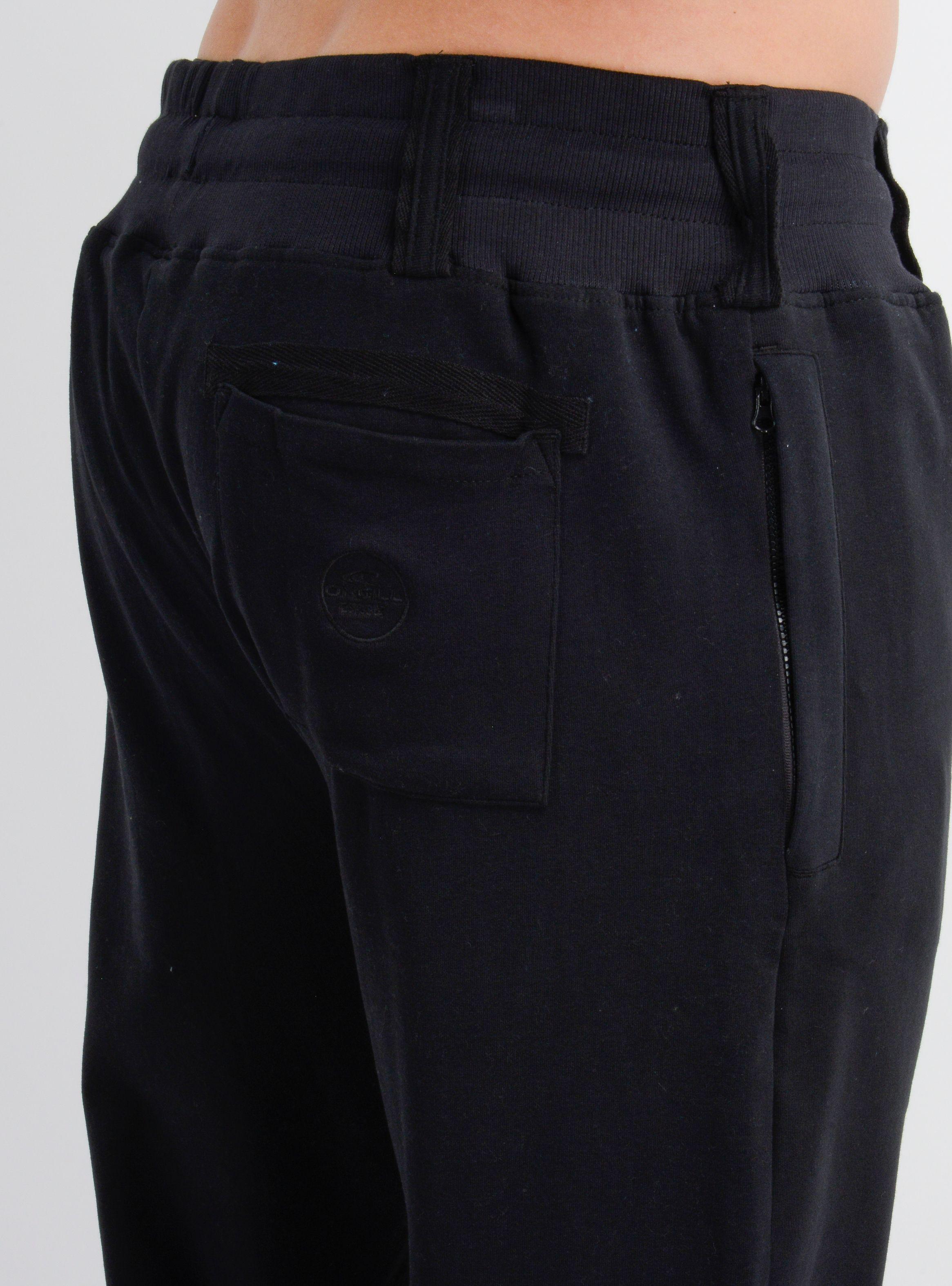 PANTALON BUZO TRANSFER  NEGRO-5