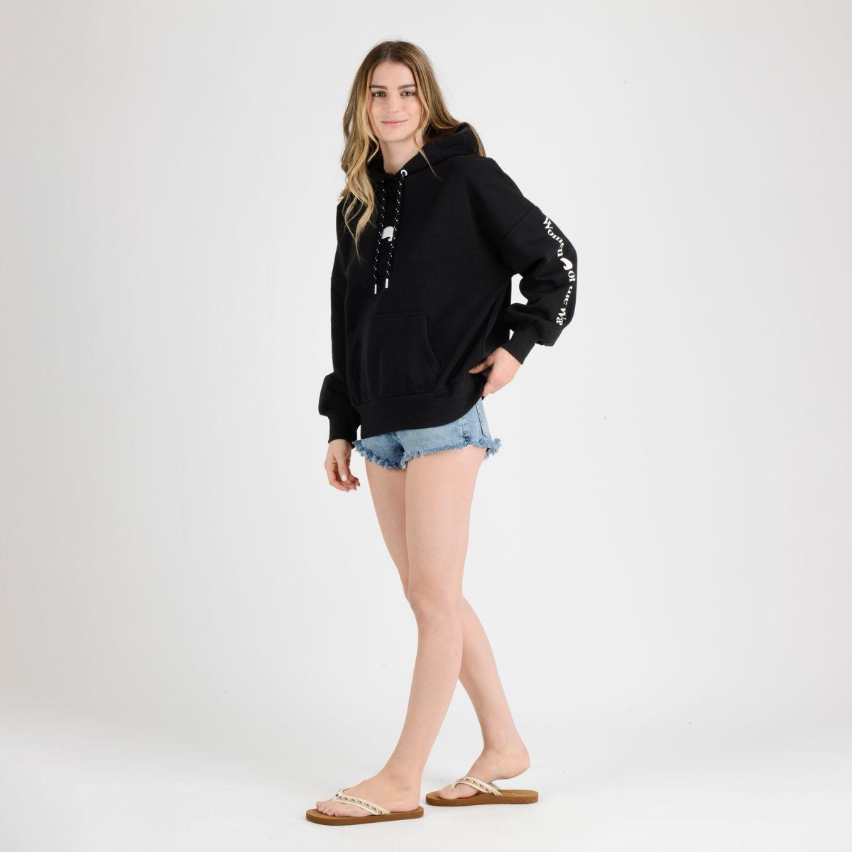 POLERON WOW HOODIE  NEGRO-1