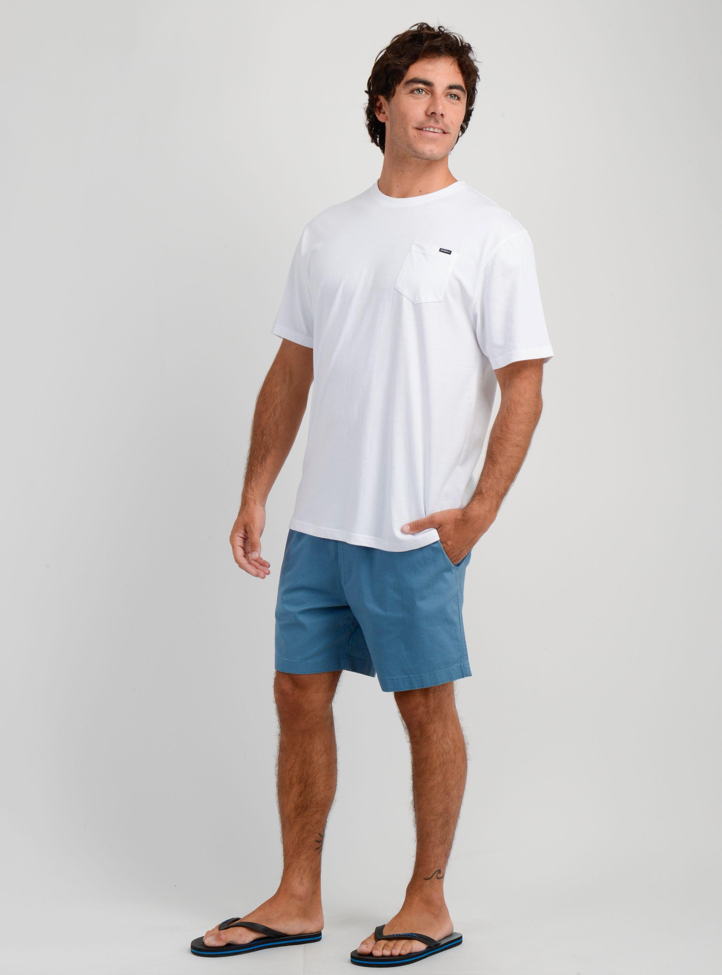 POLERA MANGA CORTA EAST CLIFF II BLANCO-5