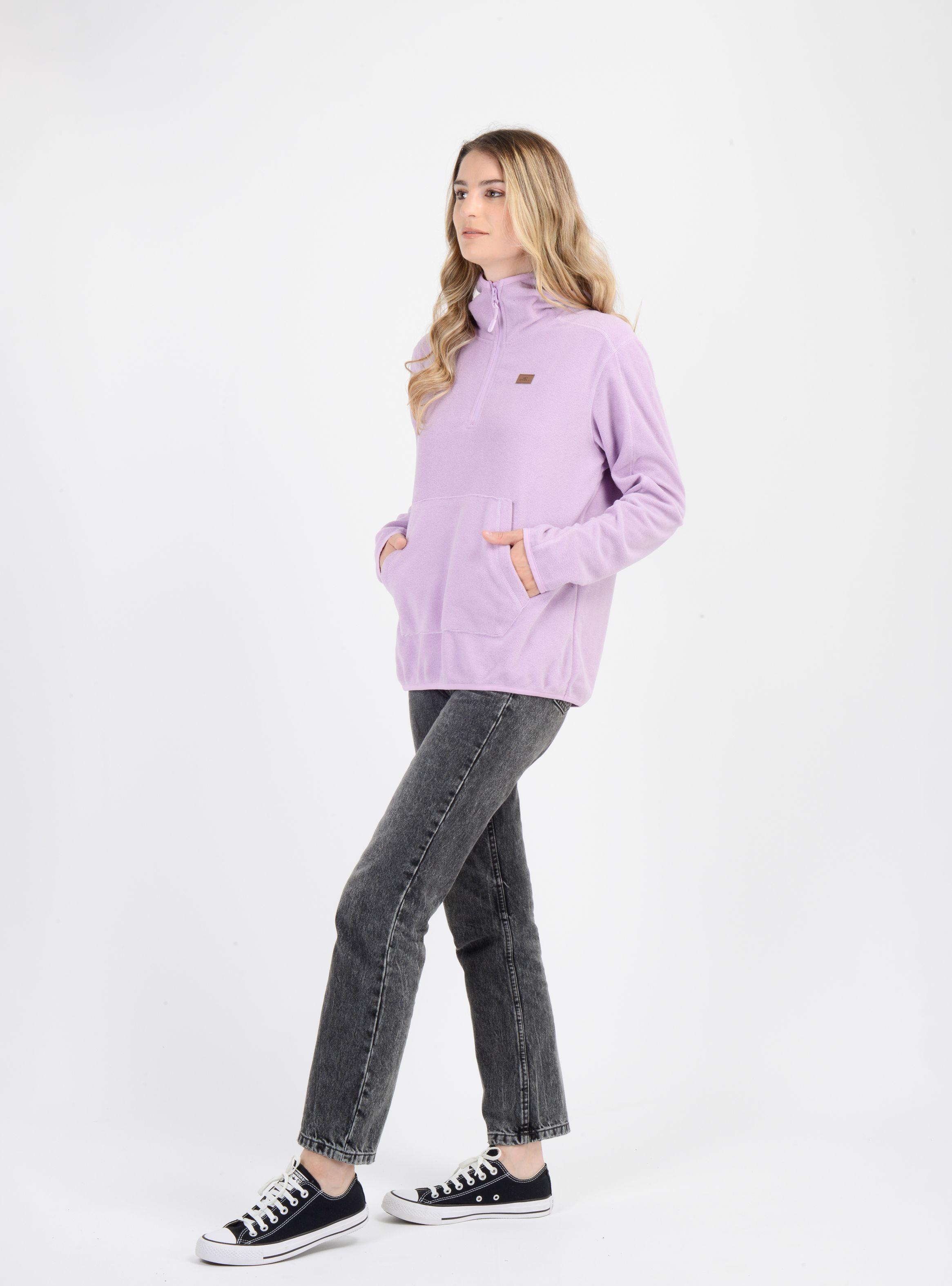 POLERON MICROPOLAR ASPEN HOODIE MORADO-2