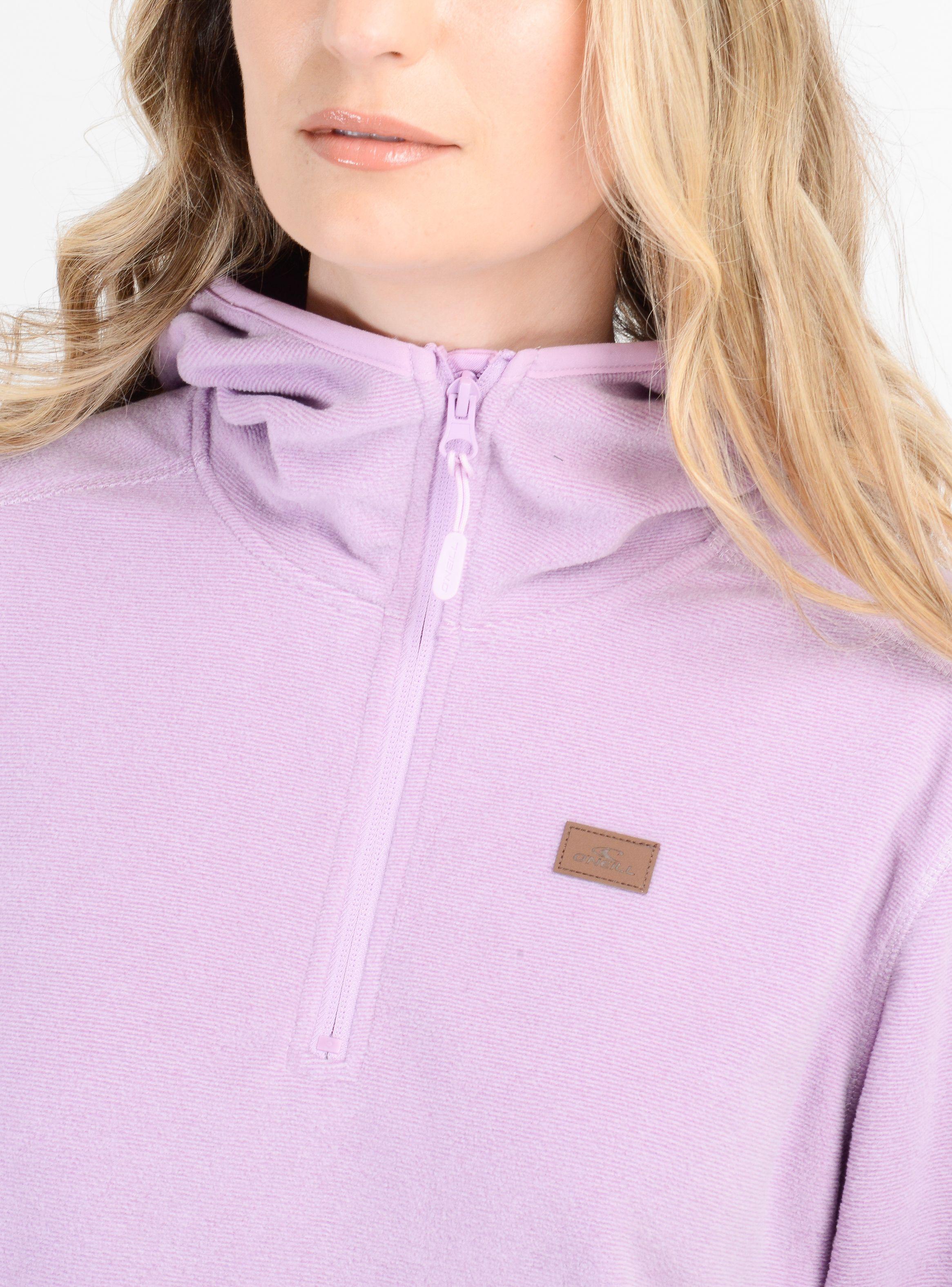 POLERON MICROPOLAR ASPEN HOODIE MORADO-4